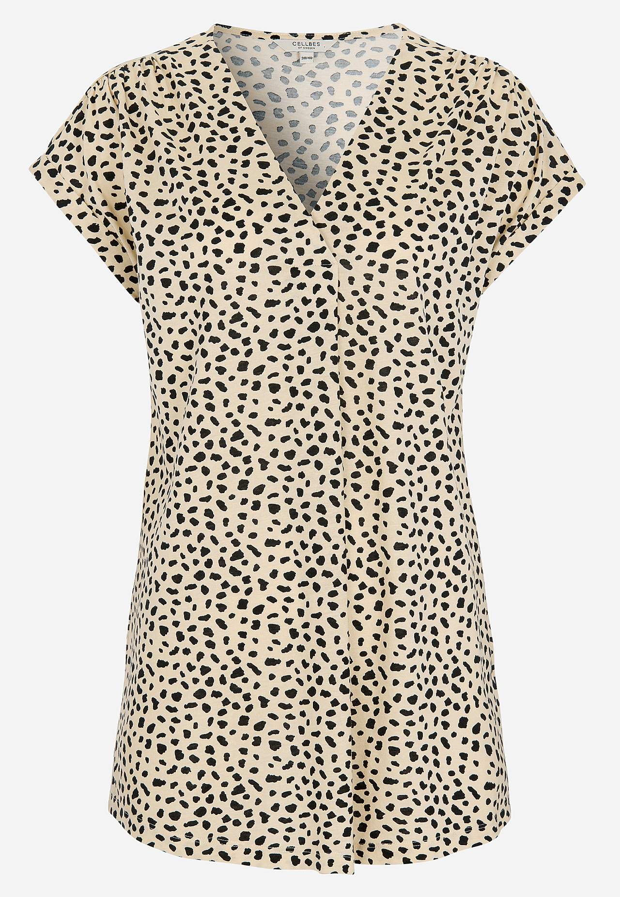 Tunika z dżerseju z krótkim rękawem