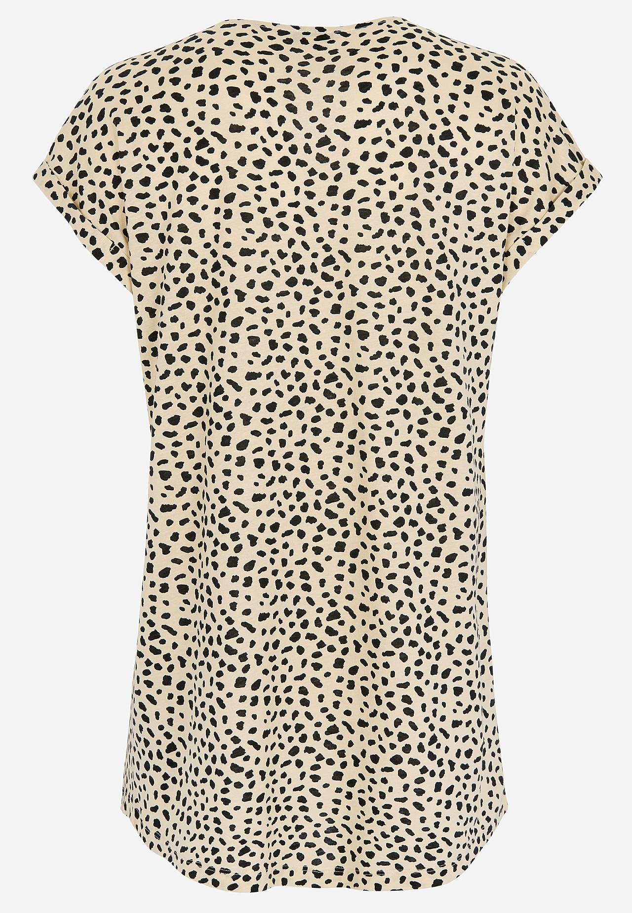 Tunika z dżerseju z krótkim rękawem