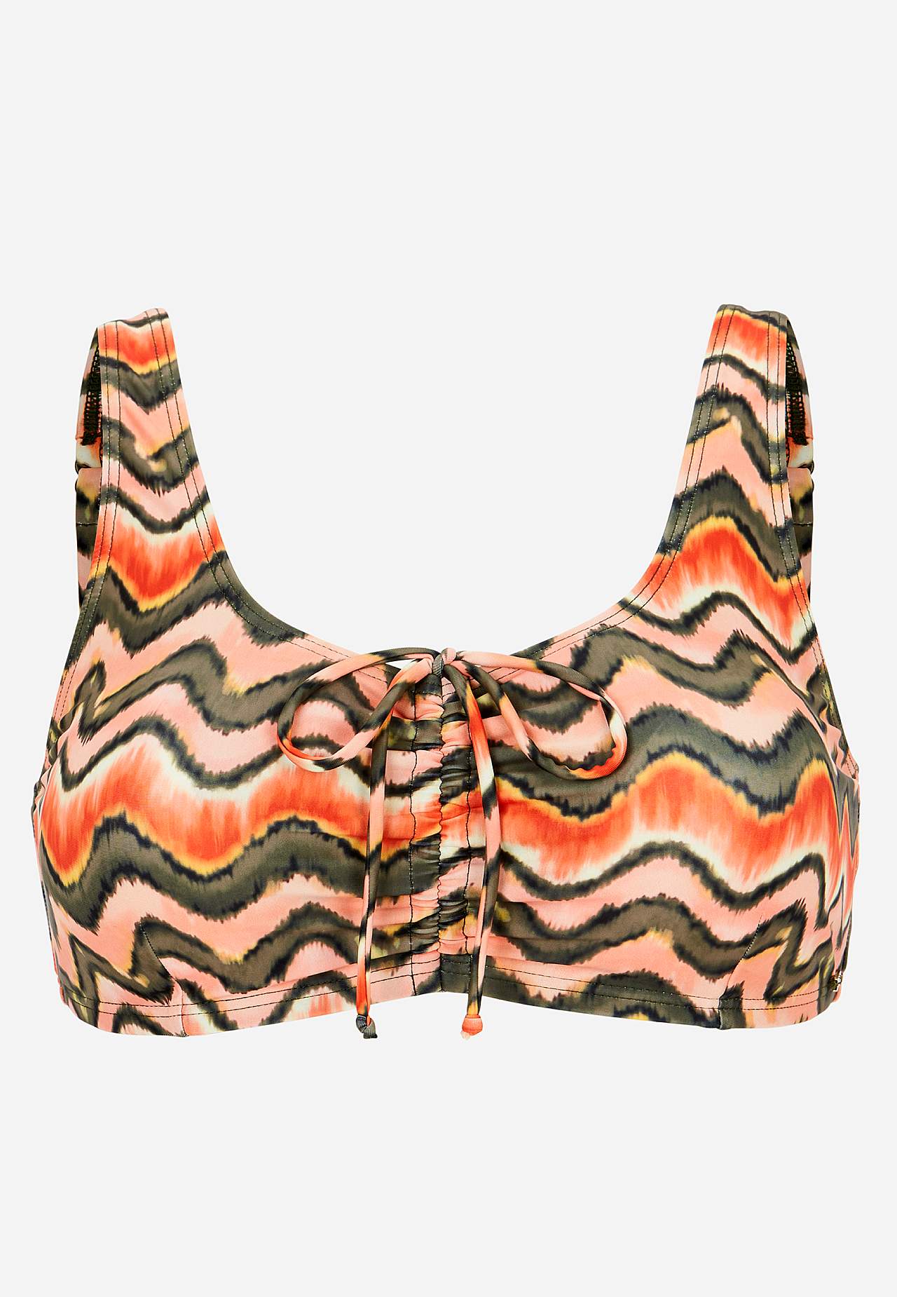 Biustonosz bikini z ściąganym sznurkiem