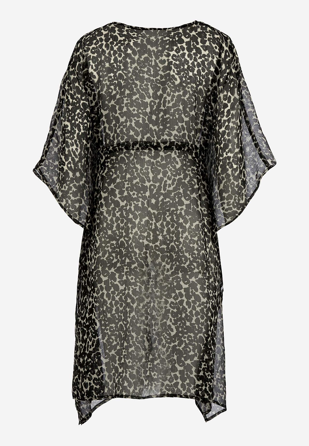 Wzorzysty kaftan na plażę