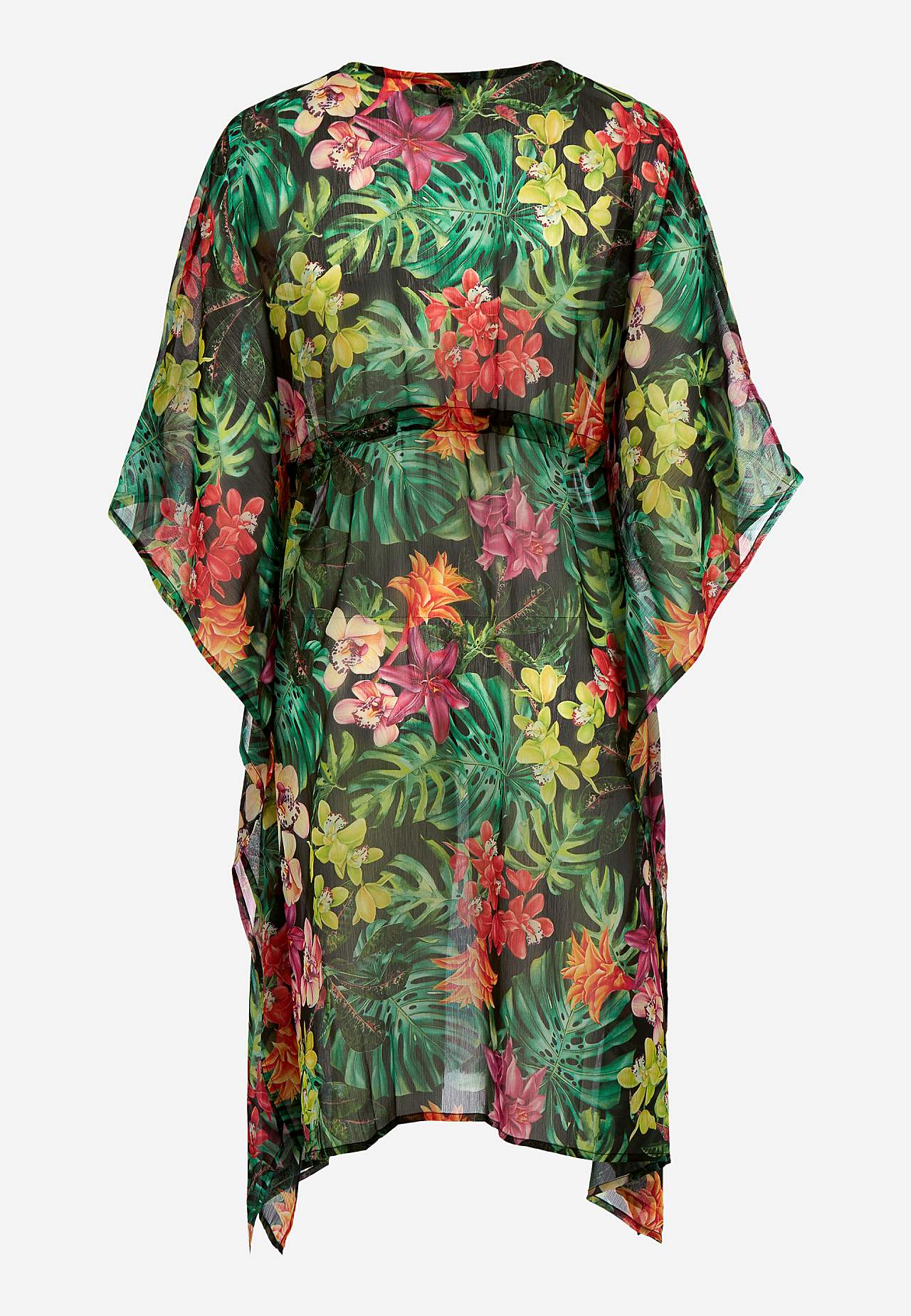 Wzorzysty kaftan na plażę