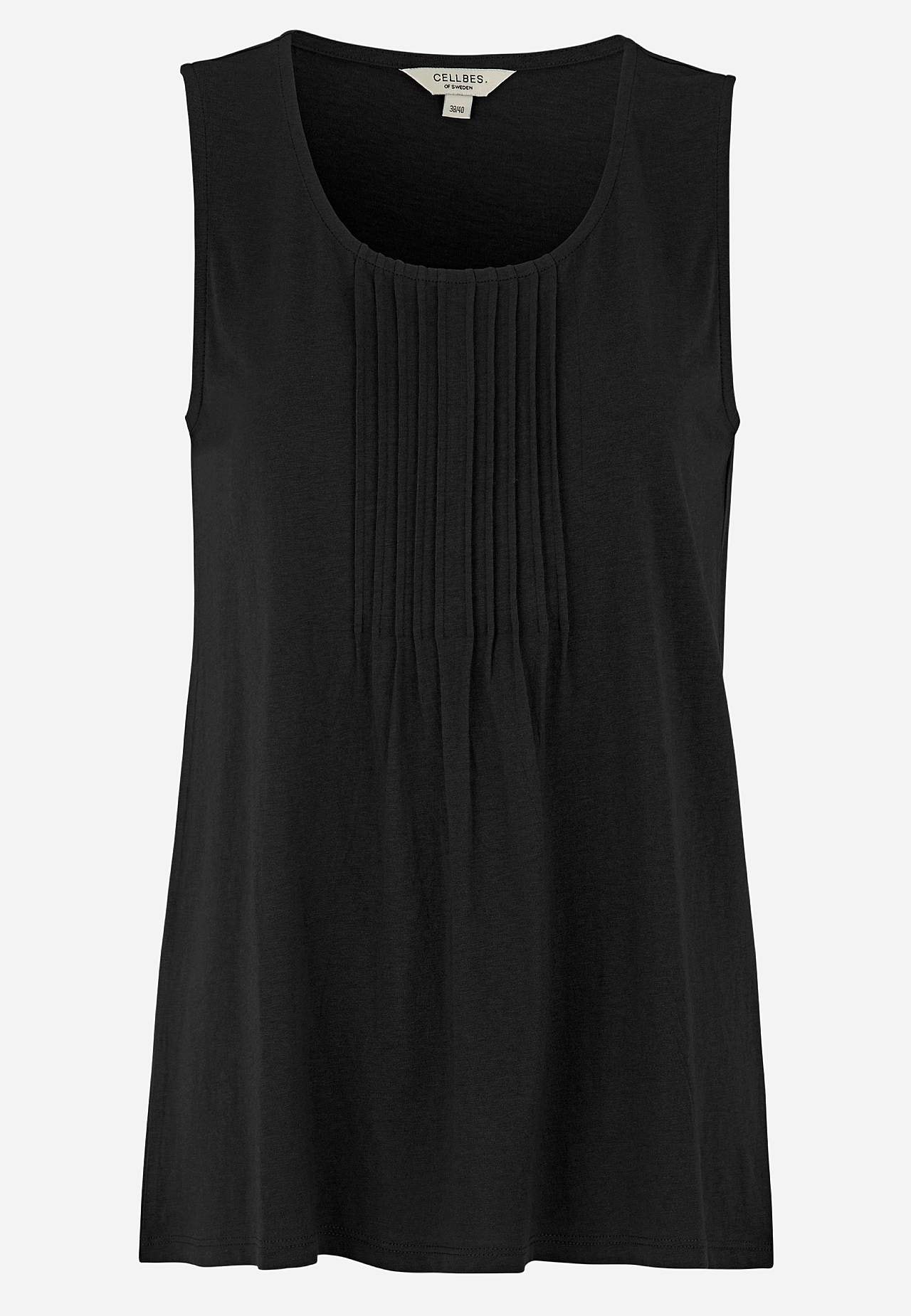 Tank top z ozdobnym zaszyciem