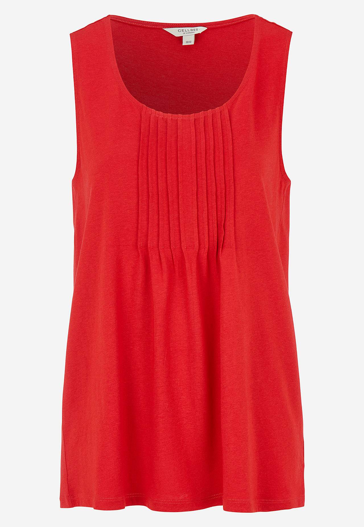 Tank top z ozdobnym zaszyciem