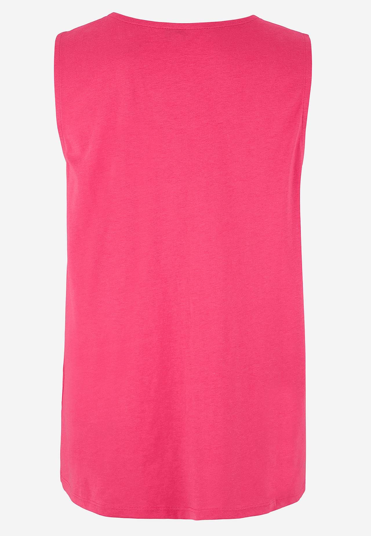 Tank top z ozdobnym zaszyciem