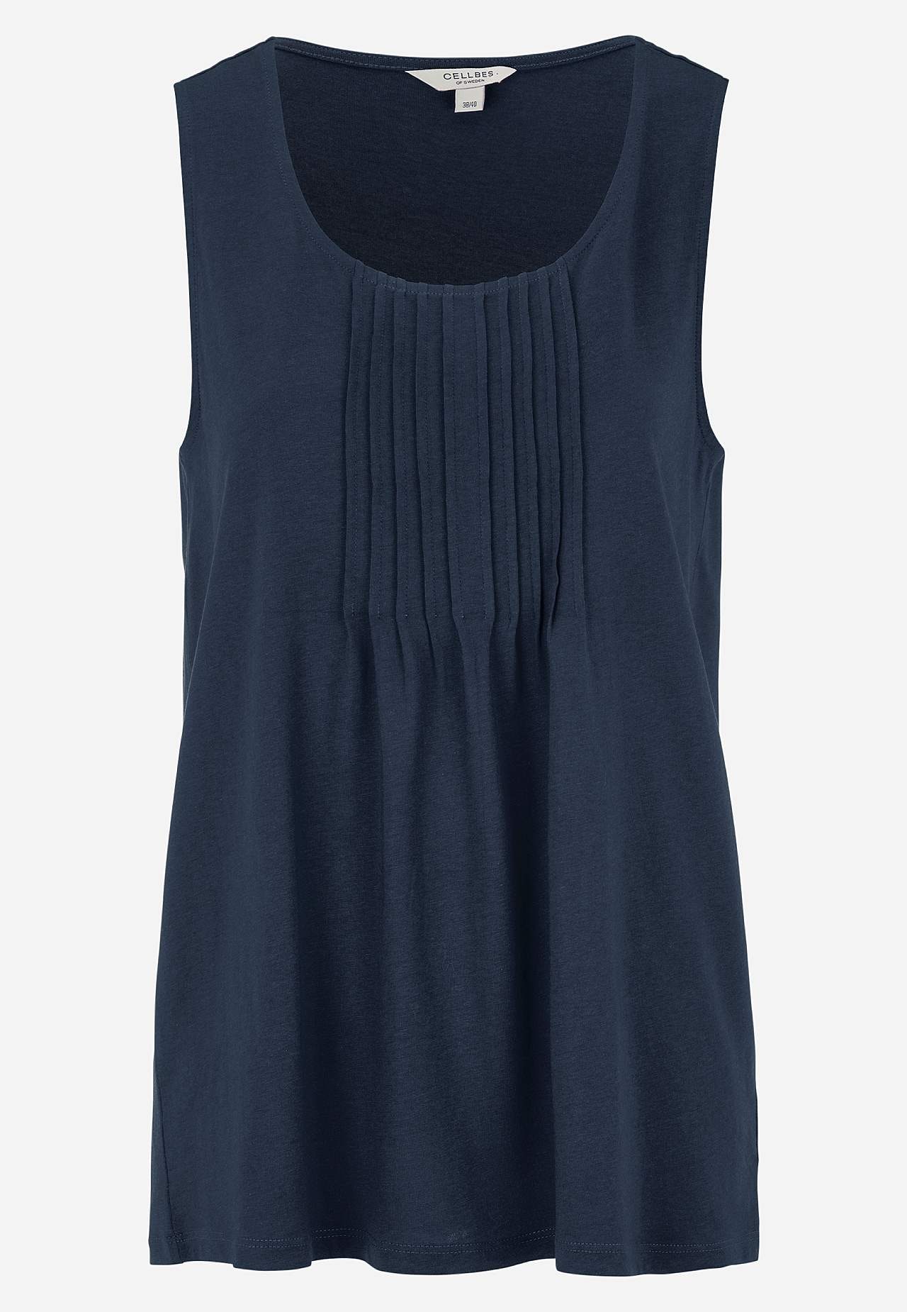 Tank top z ozdobnym zaszyciem