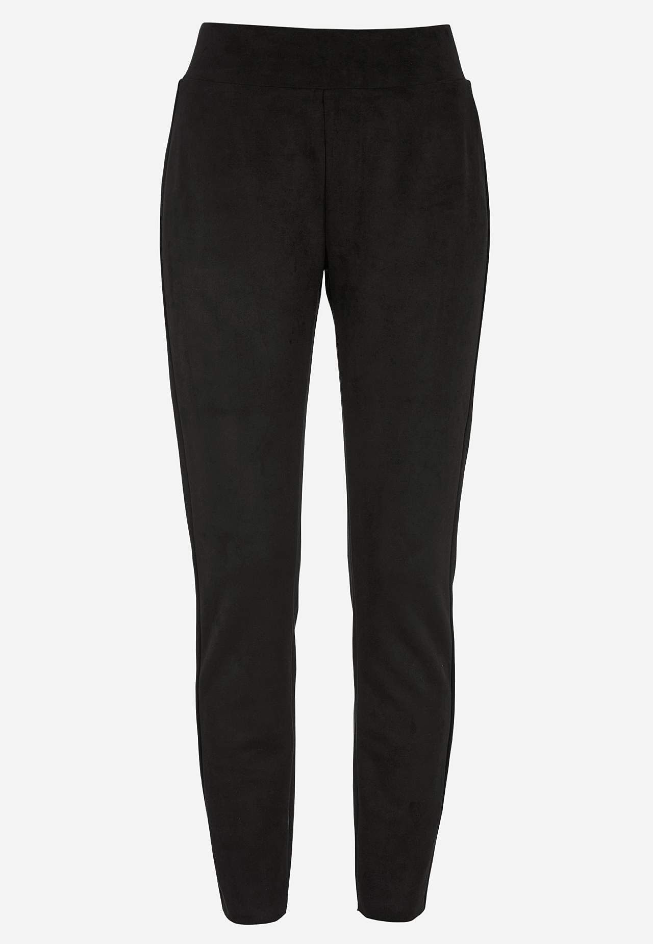 Legginsy ze zamszowym fasonem
