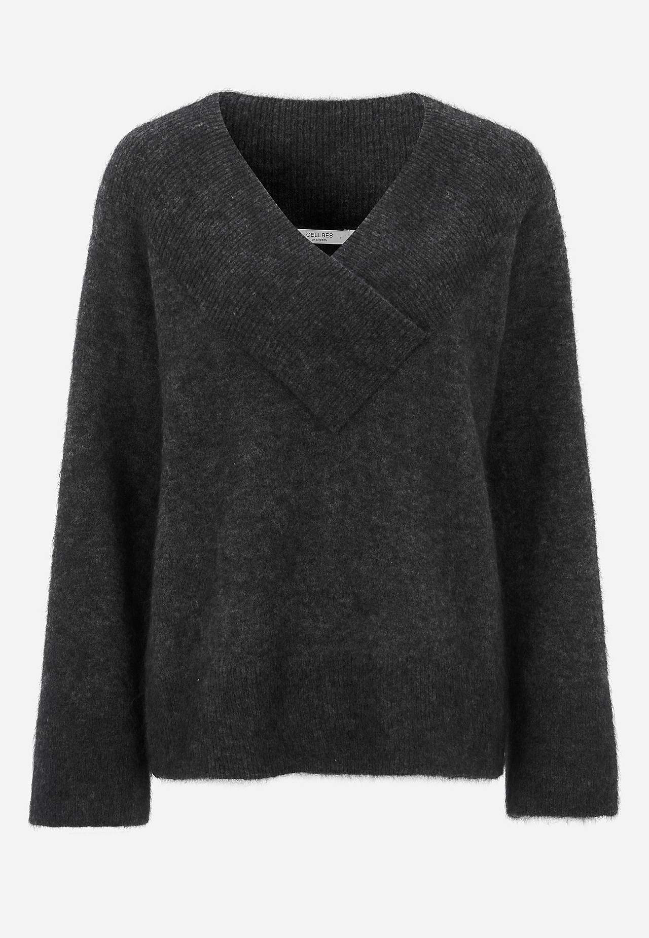 Sweter Premium z mieszanki moheru i wełny