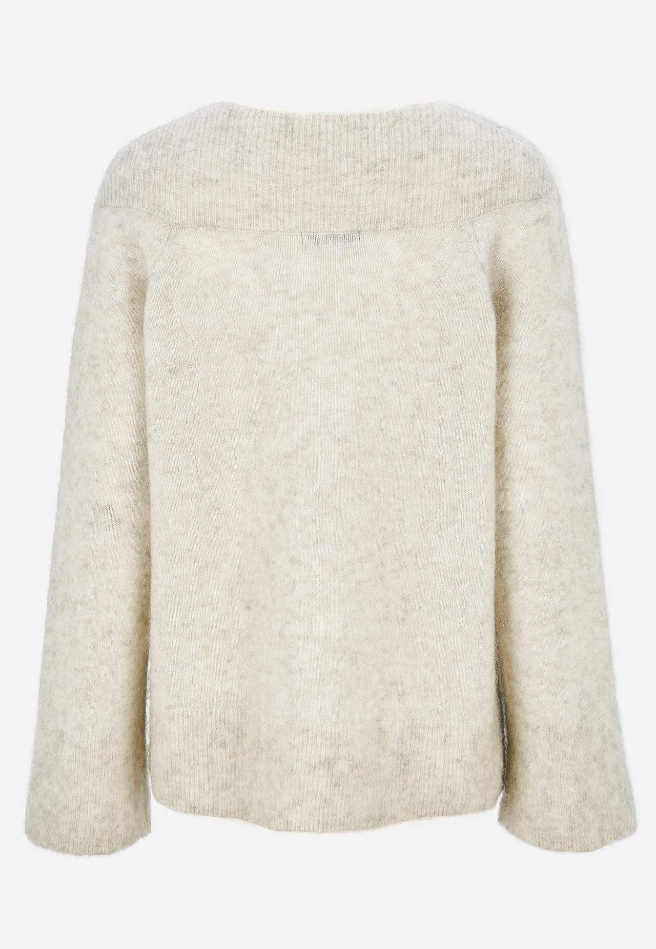 Sweter Premium z mieszanki moheru i wełny