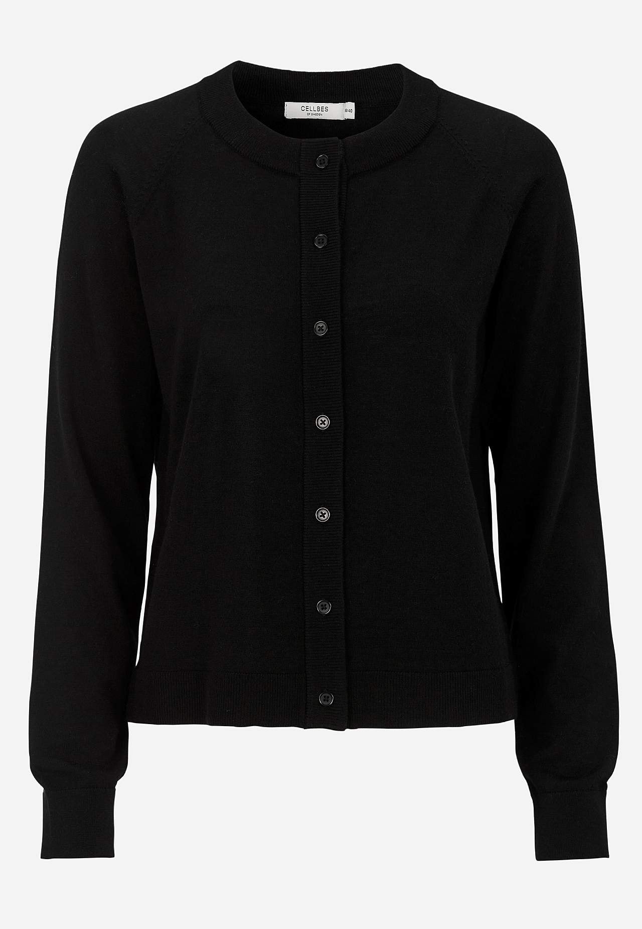 Rozpinany Premium sweter z wełny z merynosów
