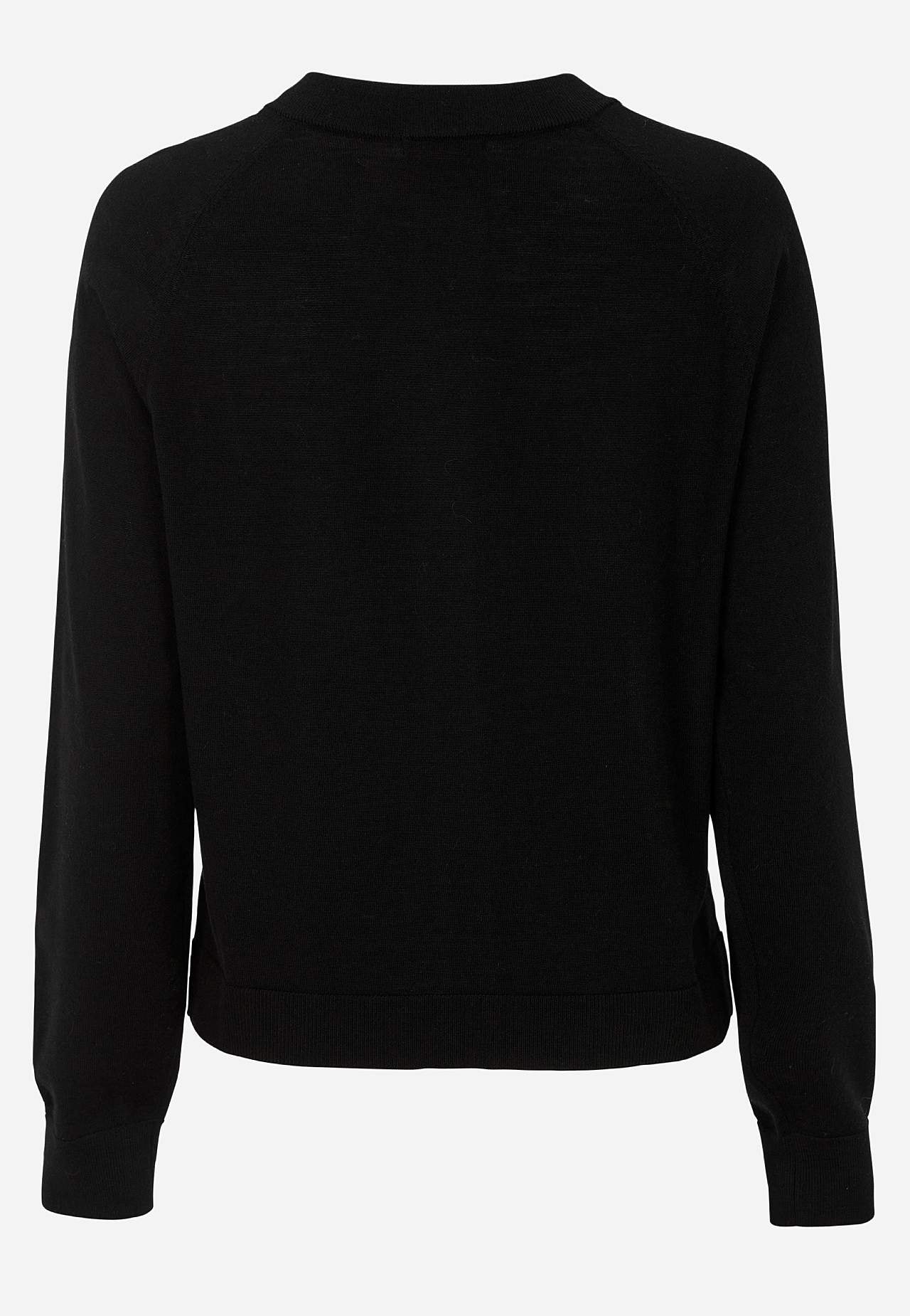 Rozpinany Premium sweter z wełny z merynosów