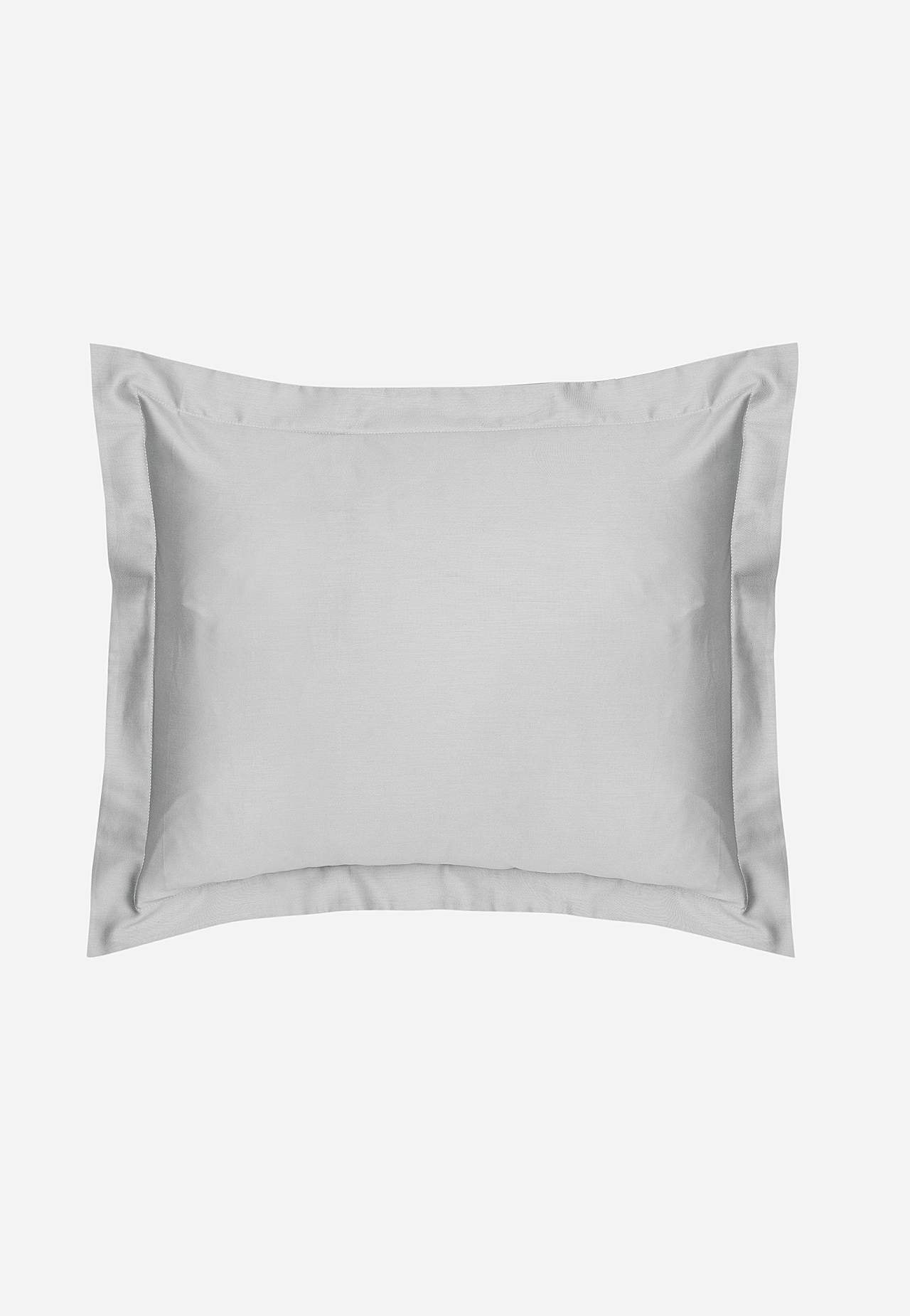 Poszewka na poduszkę ze satyny ze skrzydełkiem 50x60 cm Ekologiczna bawełna 2 sztuki