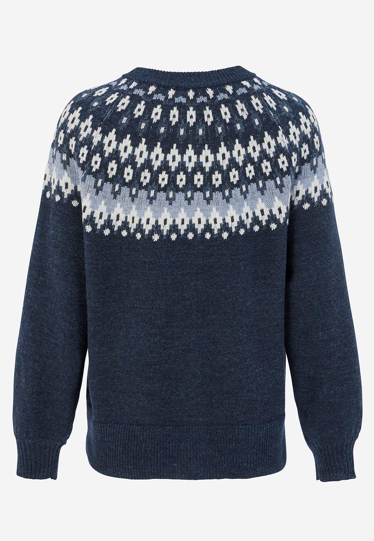 Rozpinany sweter we wzorze żakardowym