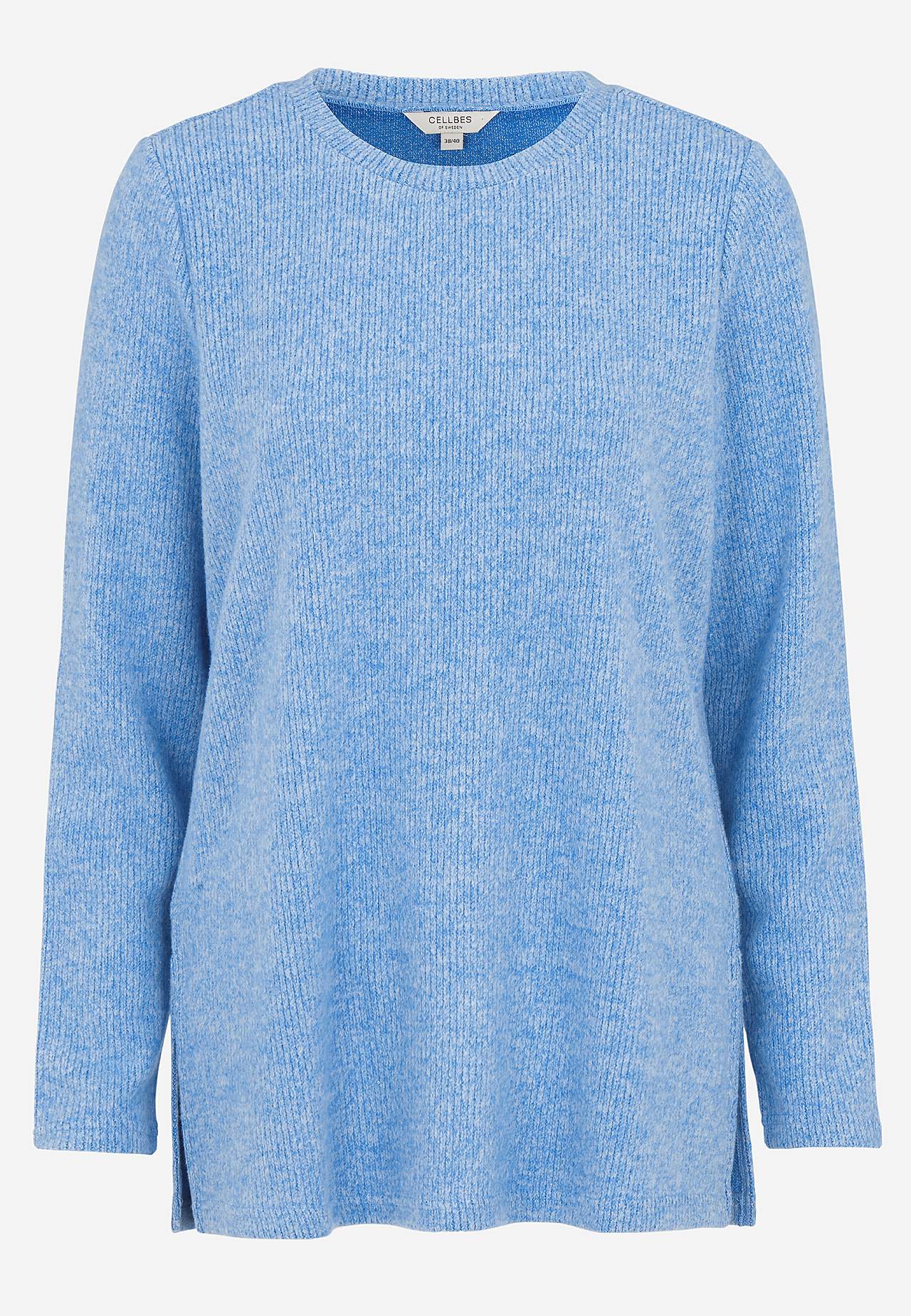 Super miękki sweter z rozcięciami