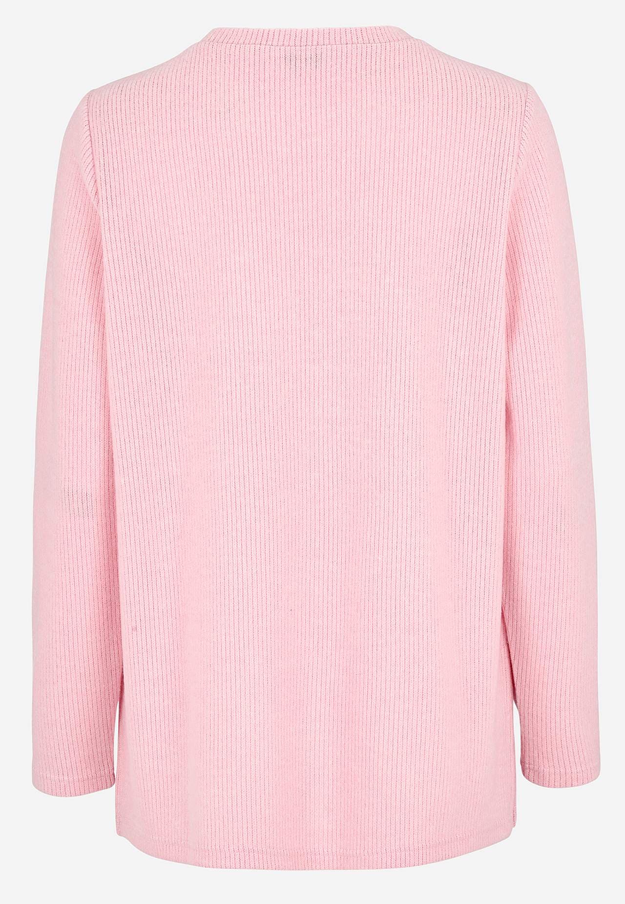 Super miękki sweter z rozcięciami