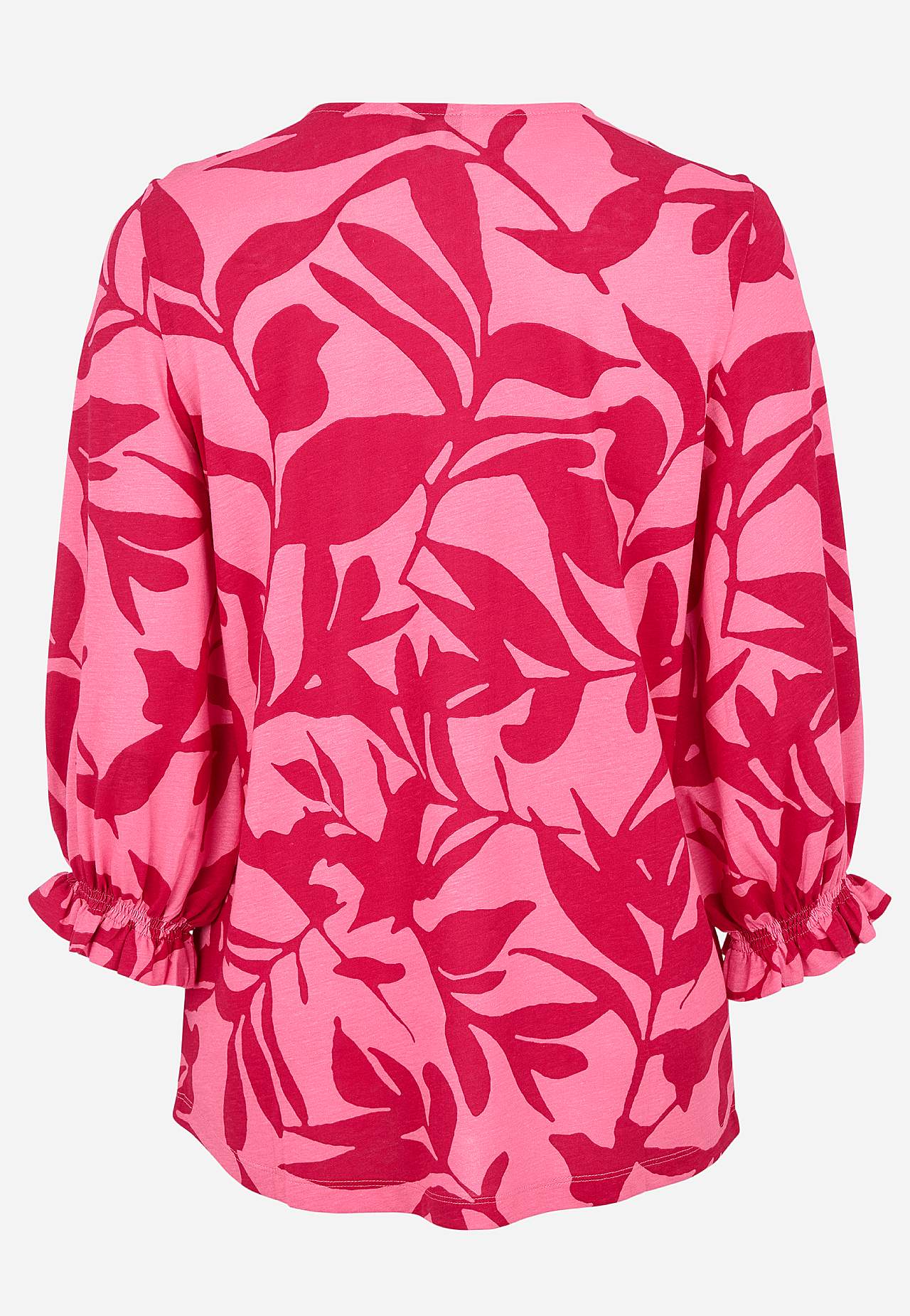 Top z dżerseju z detalem luźnej bluzy