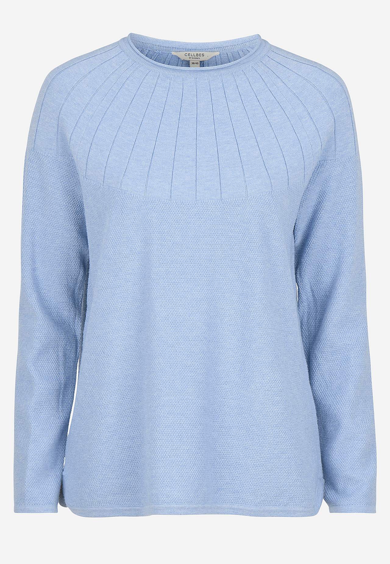 Sweter cienko dziergany