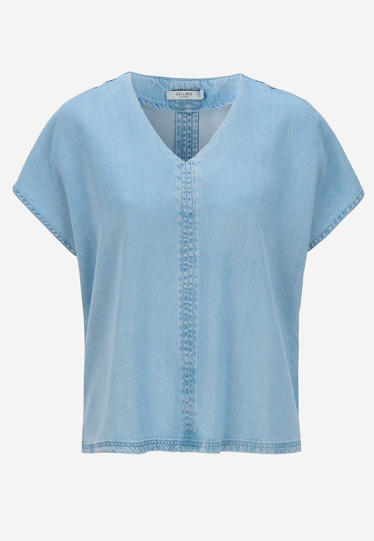 Ultramiękka Premium bluzka z denimu