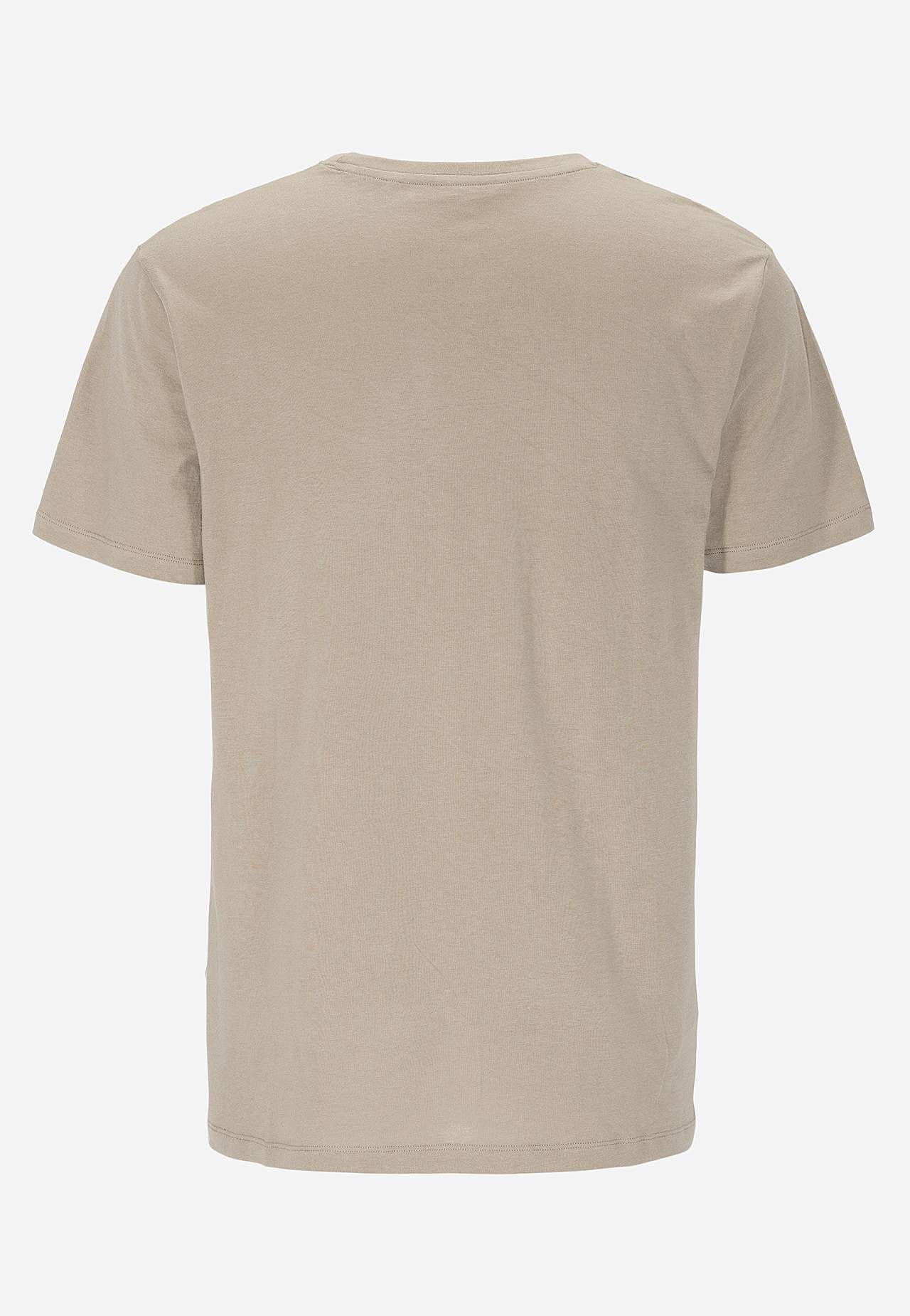T-shirt z jedną szeroką naszywką