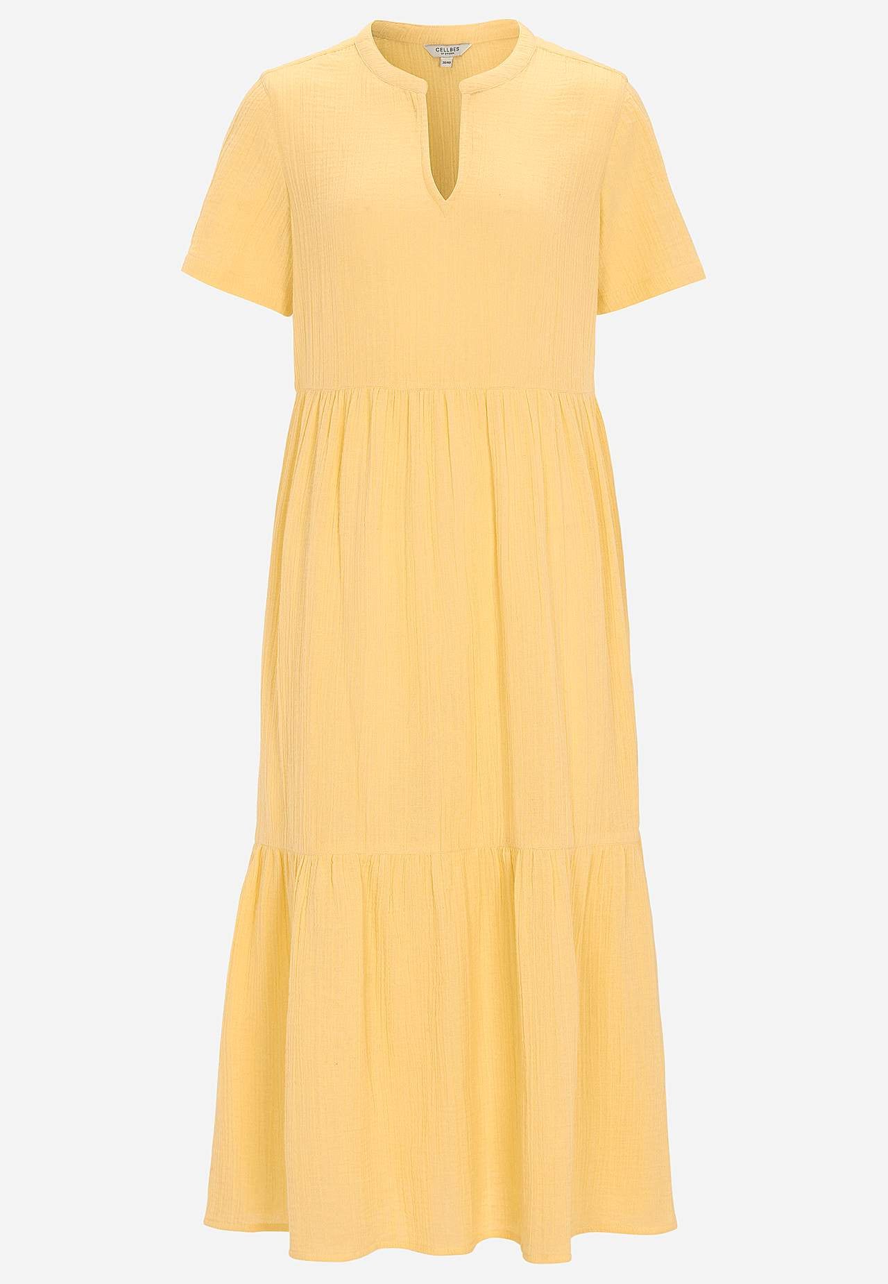 Sukienka z pofalowanej bawełny