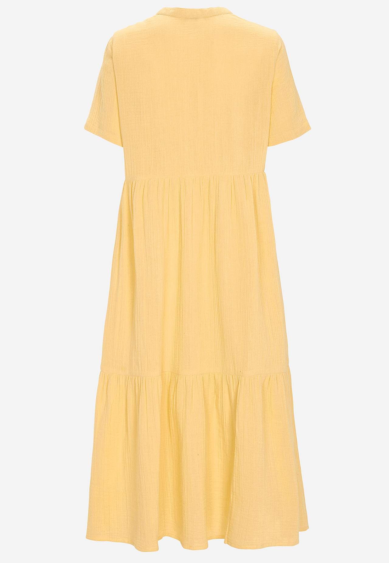 Sukienka z pofalowanej bawełny