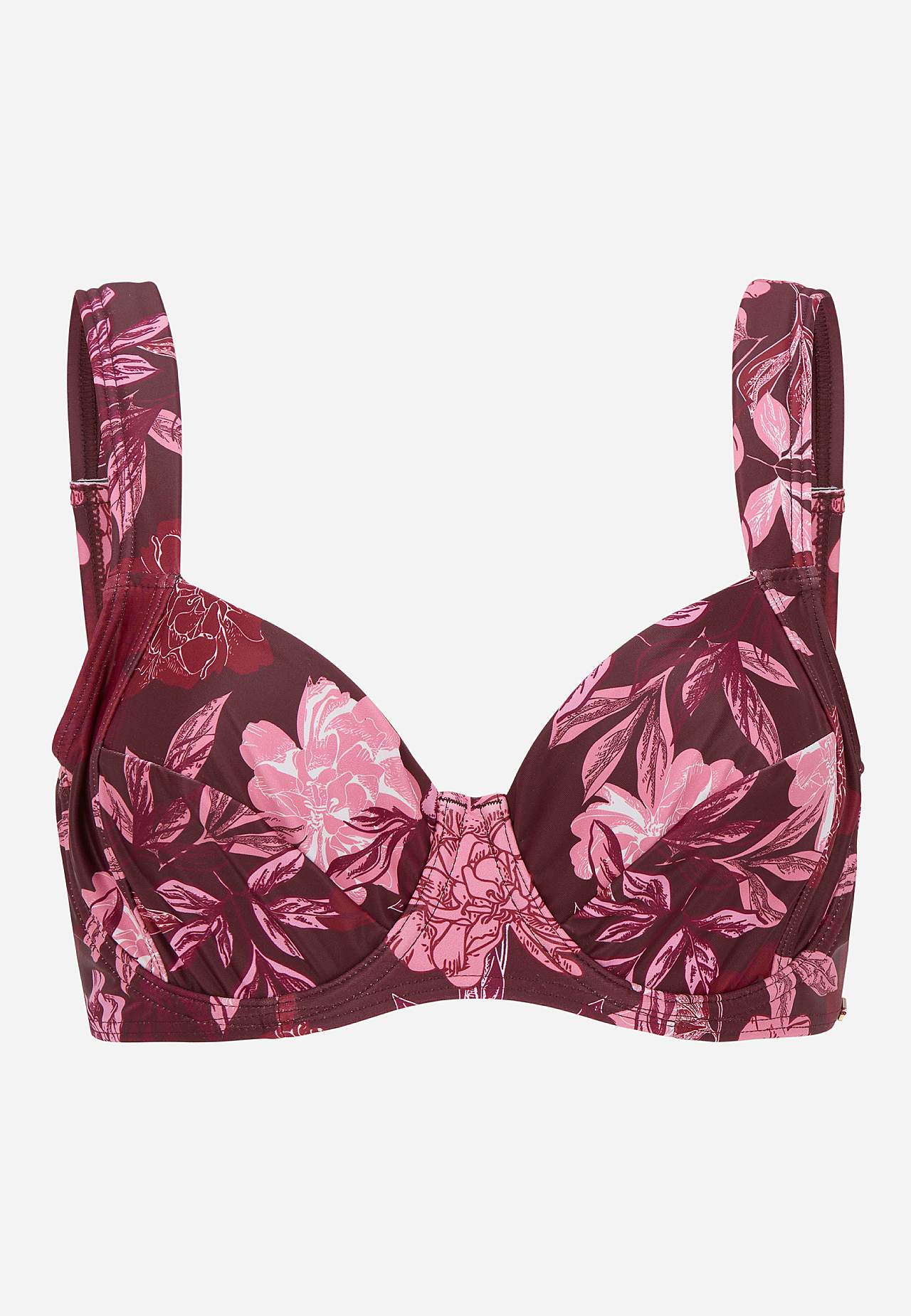 Wzorzysty biustonosz bikini