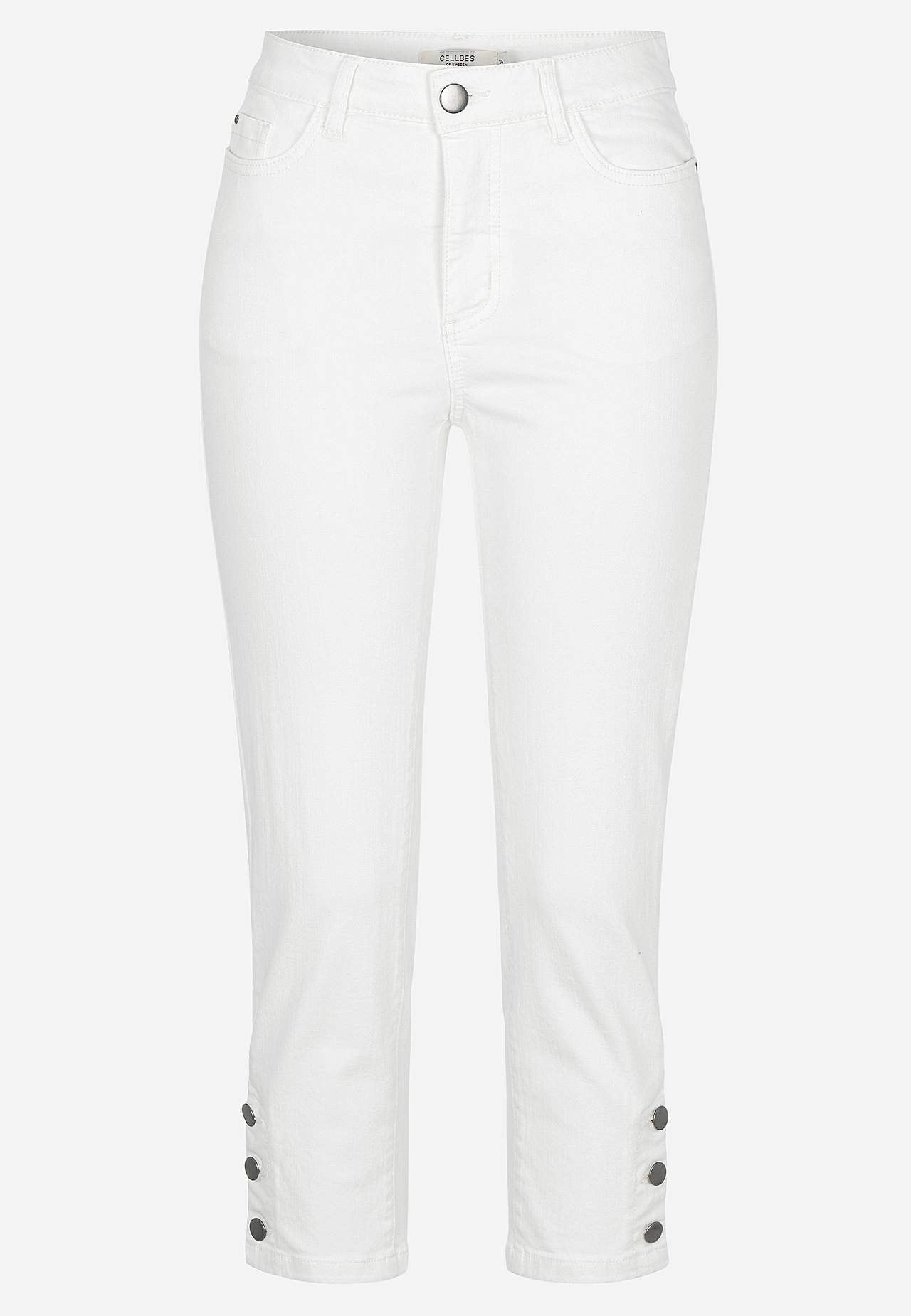 Rybaczki dżinsowe z krojem z pięcioma kieszeniami