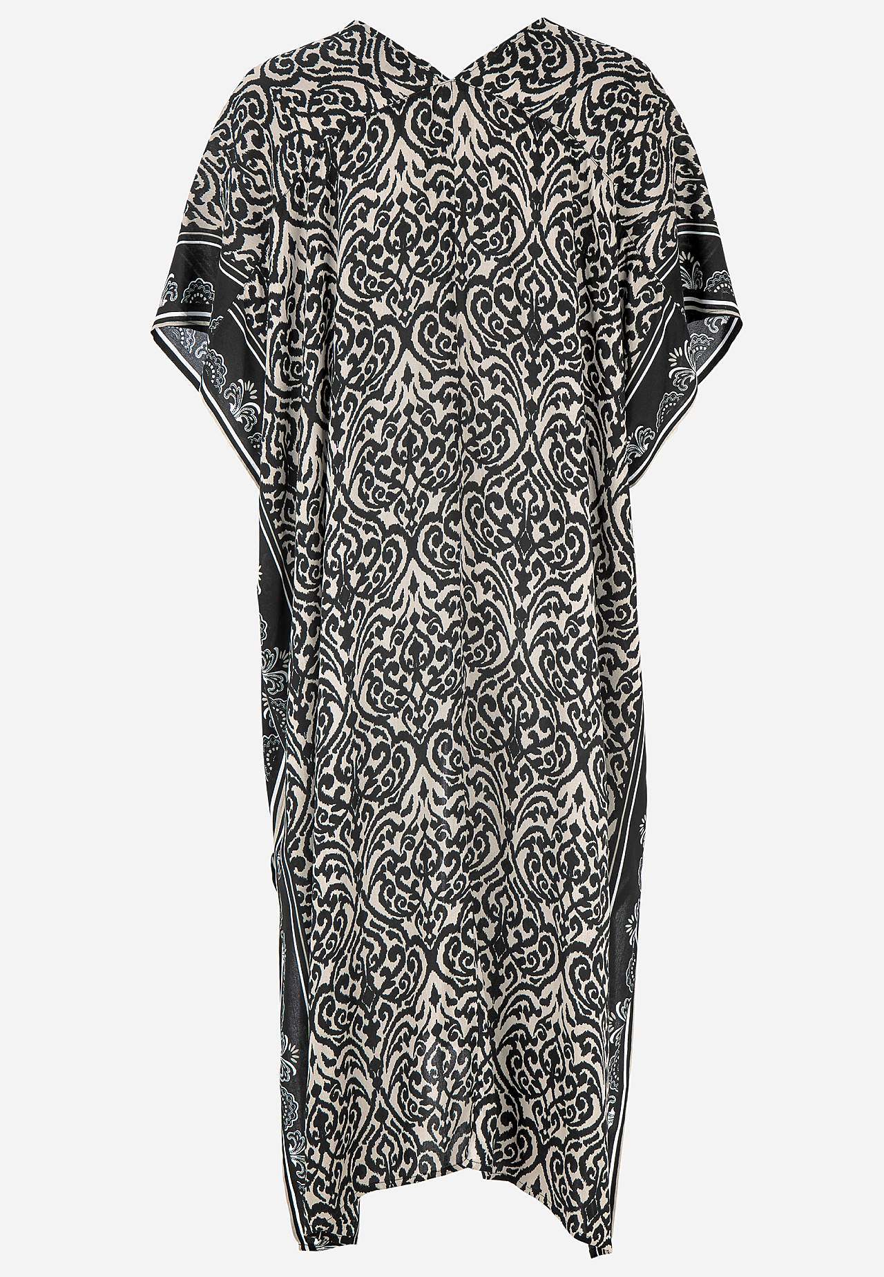 Kaftan na plażę z guzikami