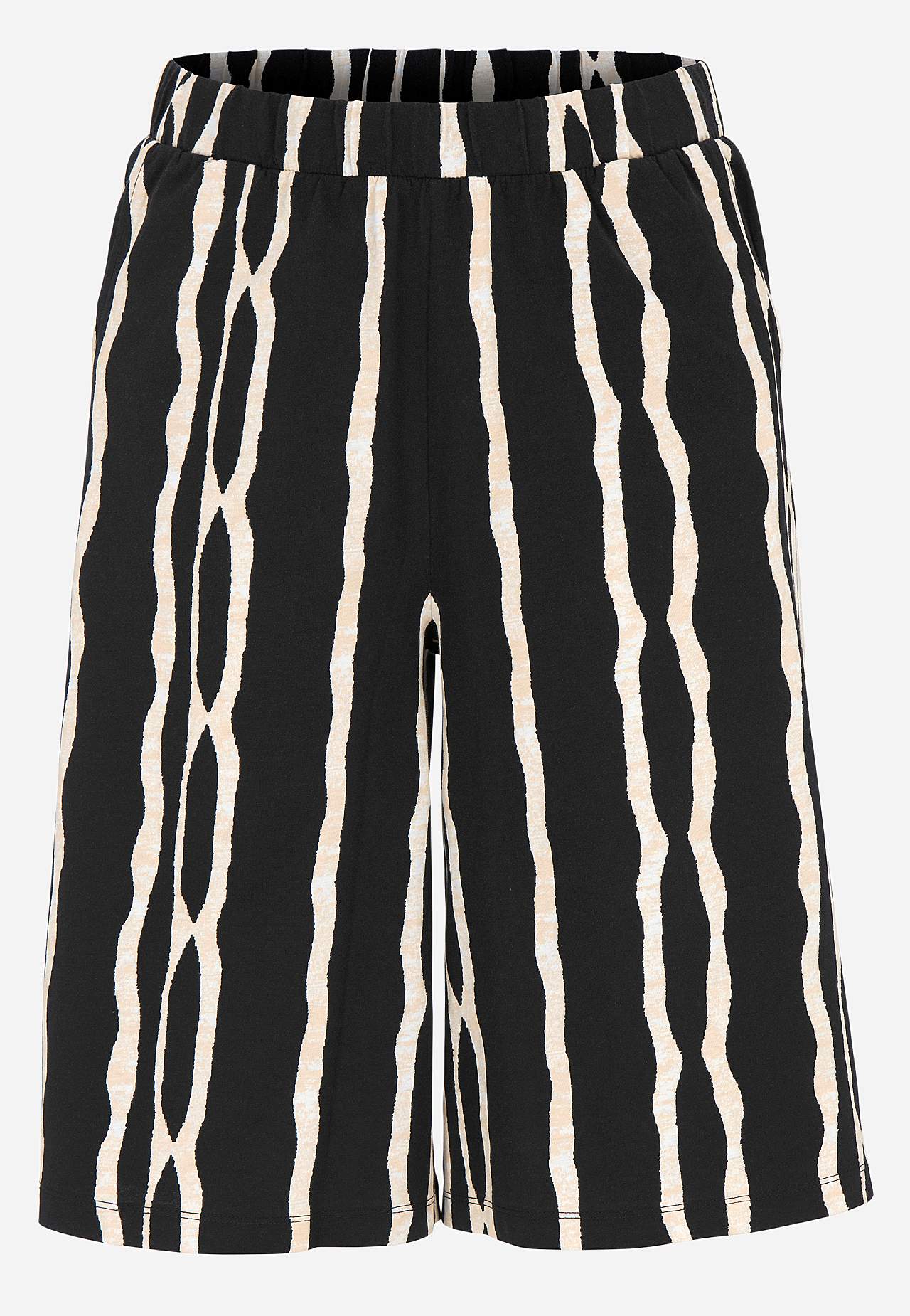 Krótkie spodnie culottes