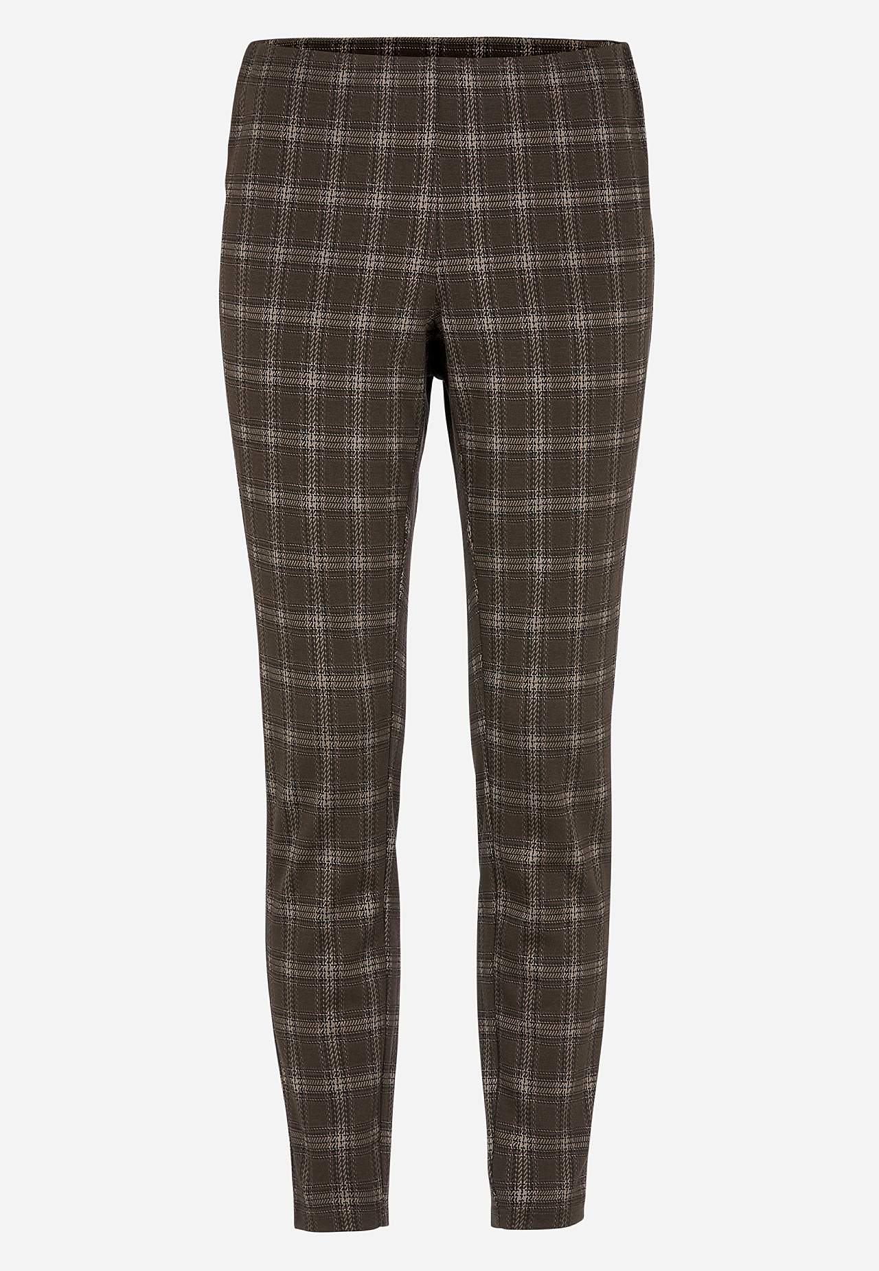 Legginsy we wzorze żakardowym