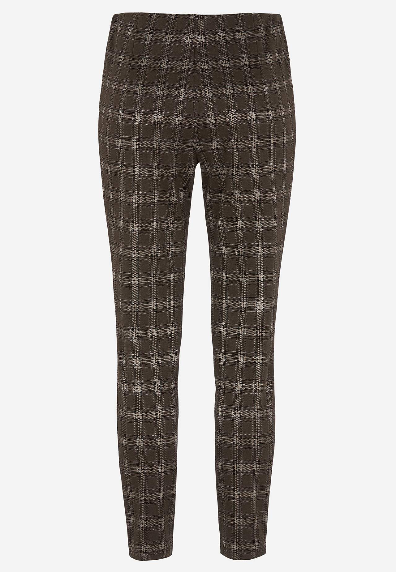 Legginsy we wzorze żakardowym