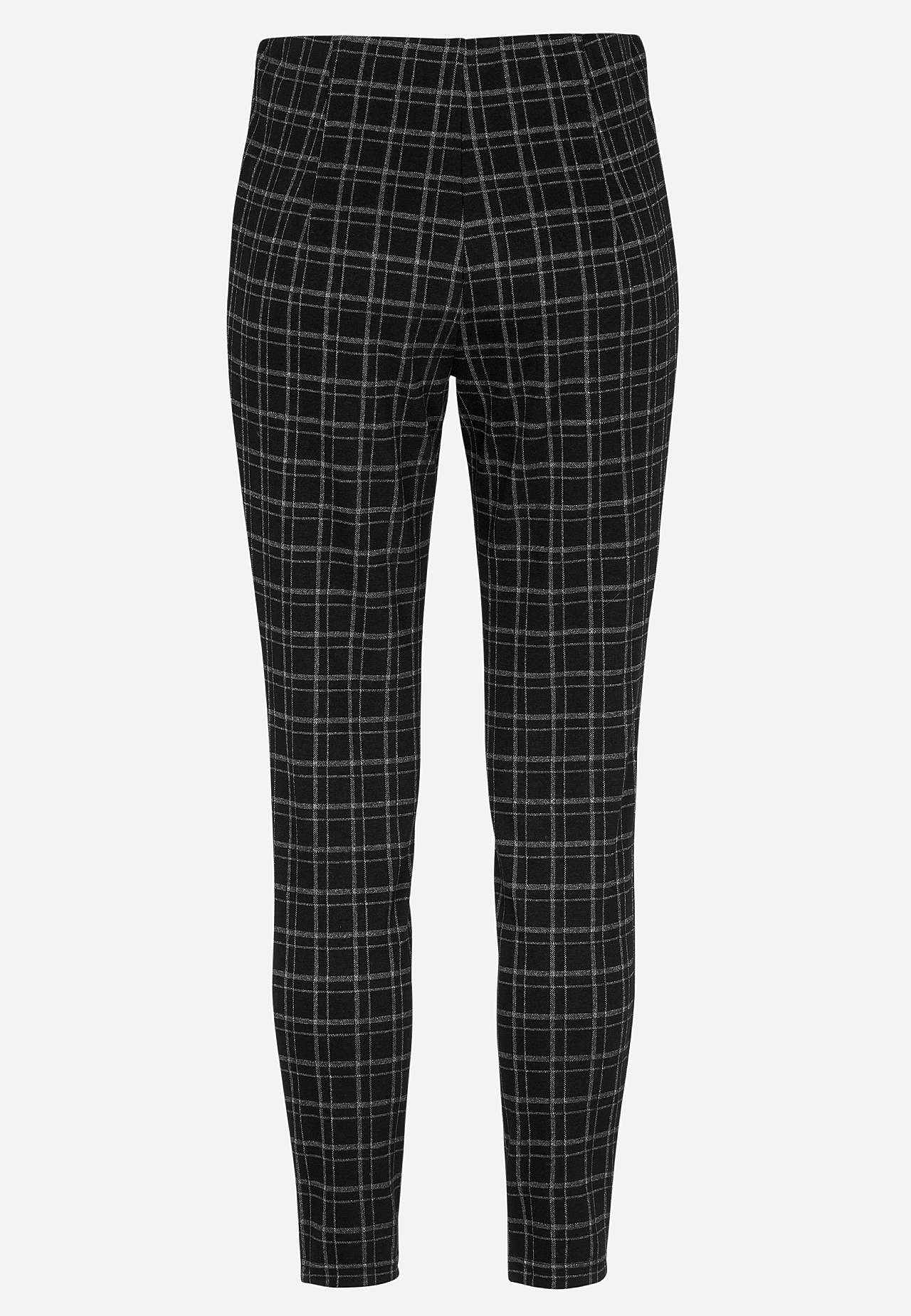 Legginsy we wzorze żakardowym