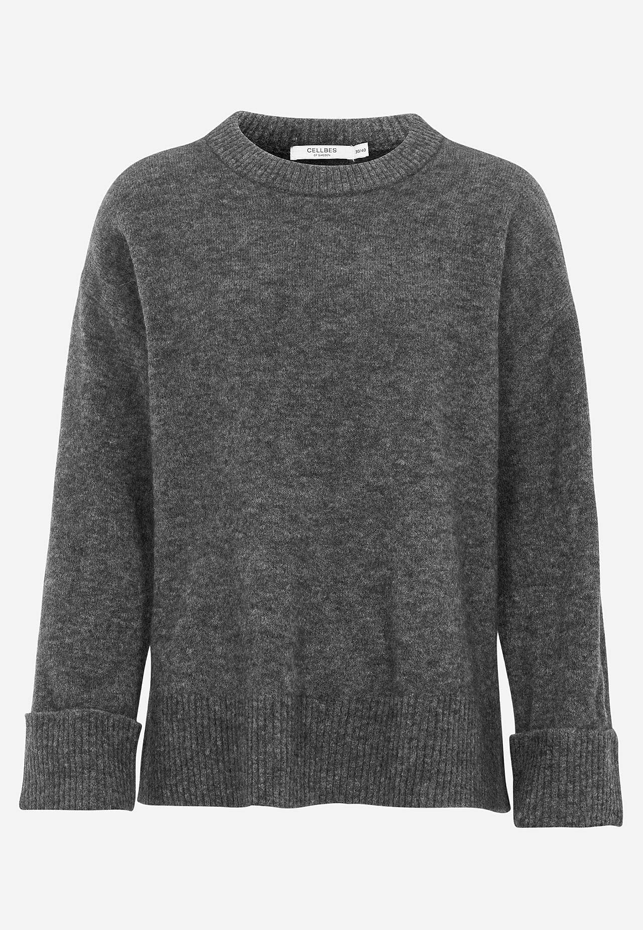 Sweter Premium z mieszanki moheru i wełny