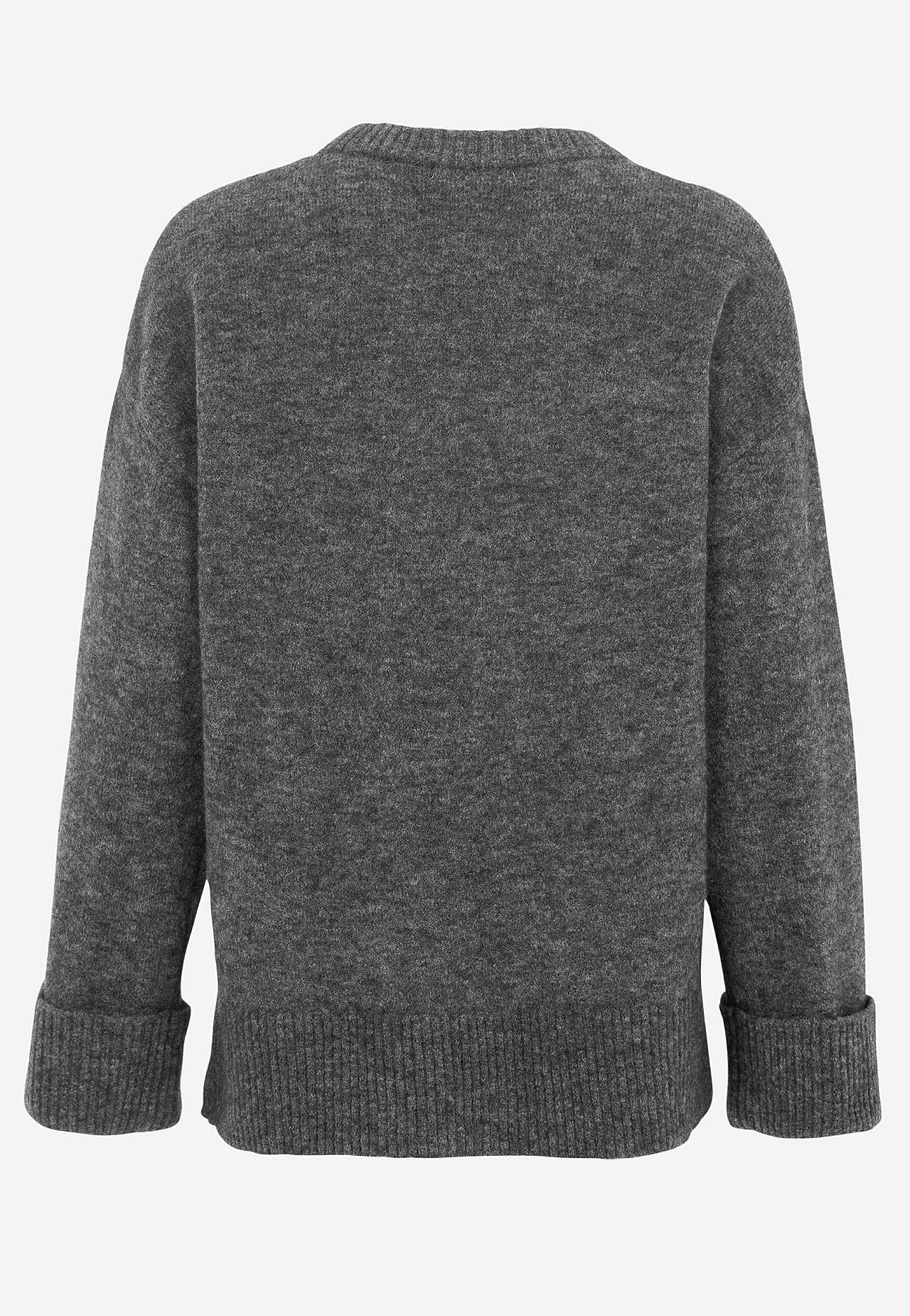 Sweter Premium z mieszanki moheru i wełny