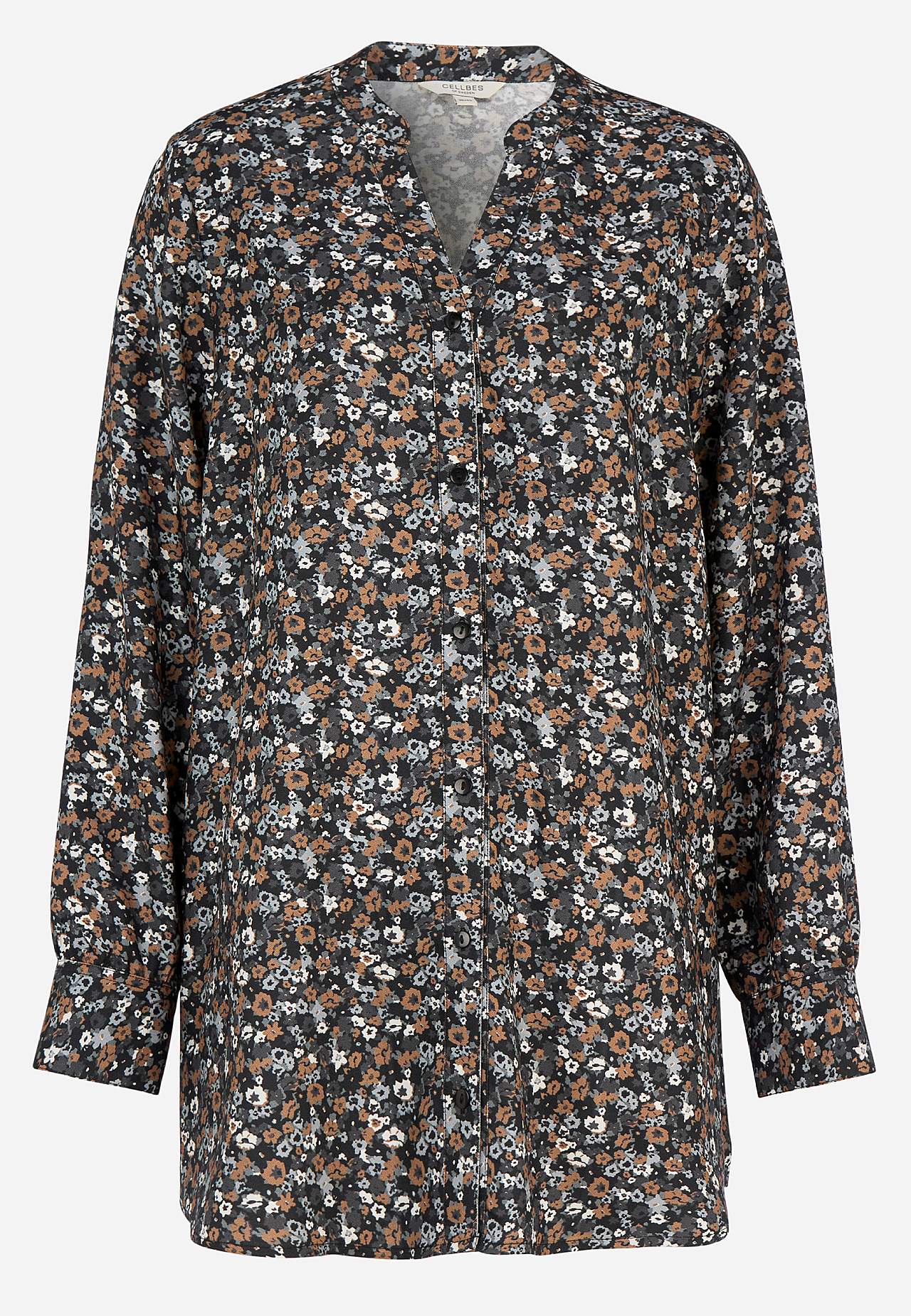 Tkana tunika z guzikami