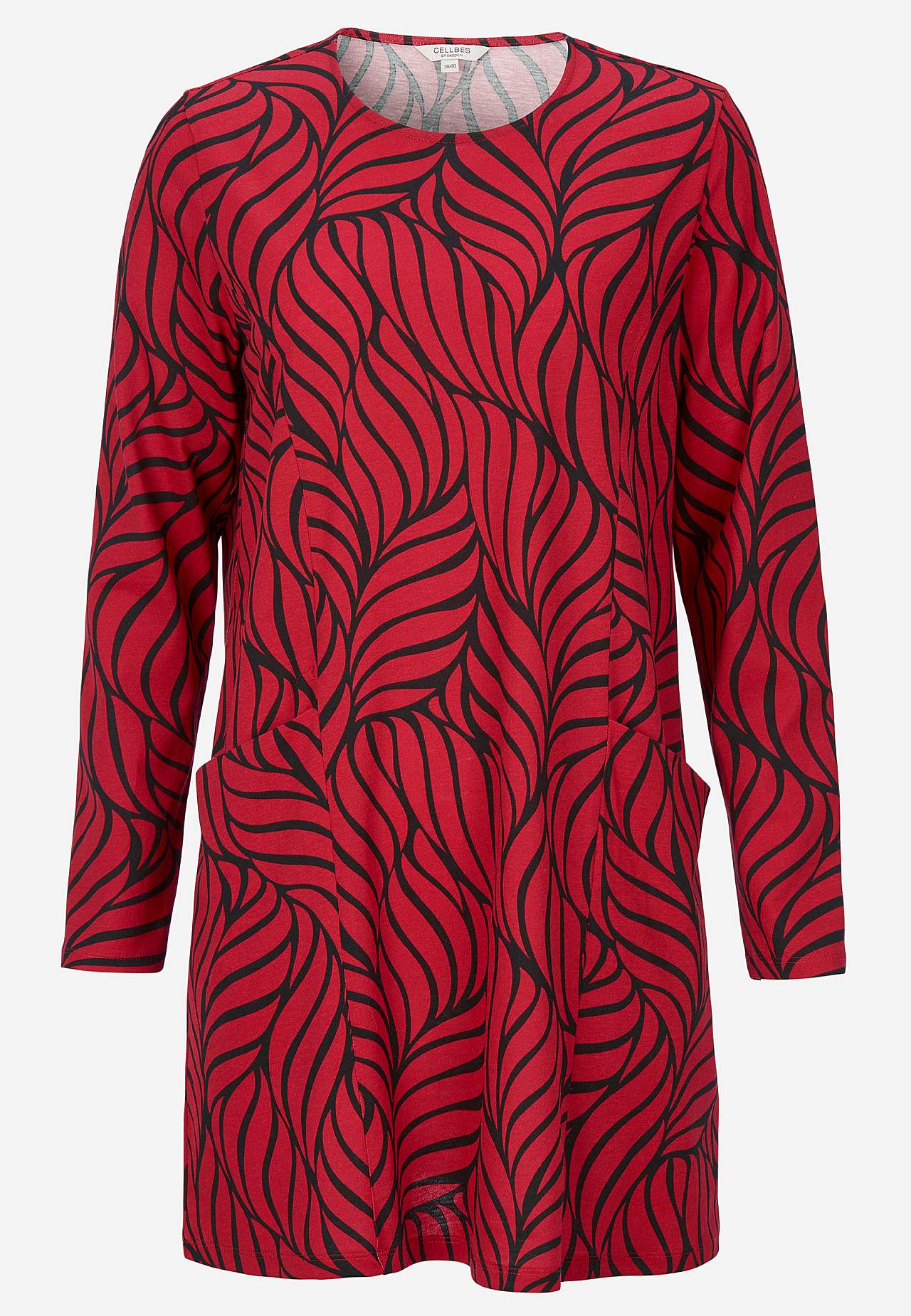 Tunika z dżerseju z kieszeniami