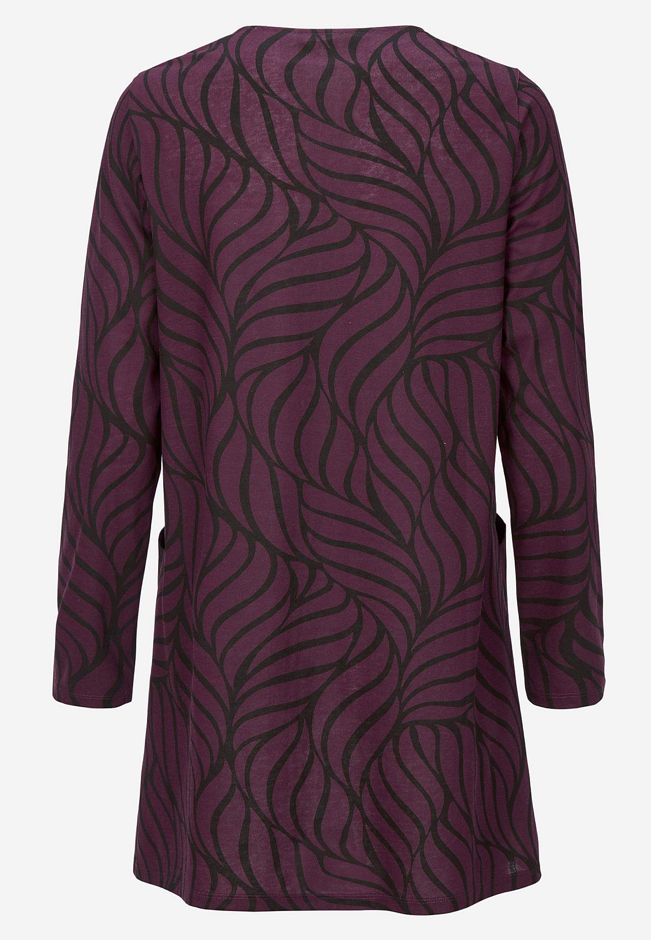 Tunika z dżerseju z kieszeniami