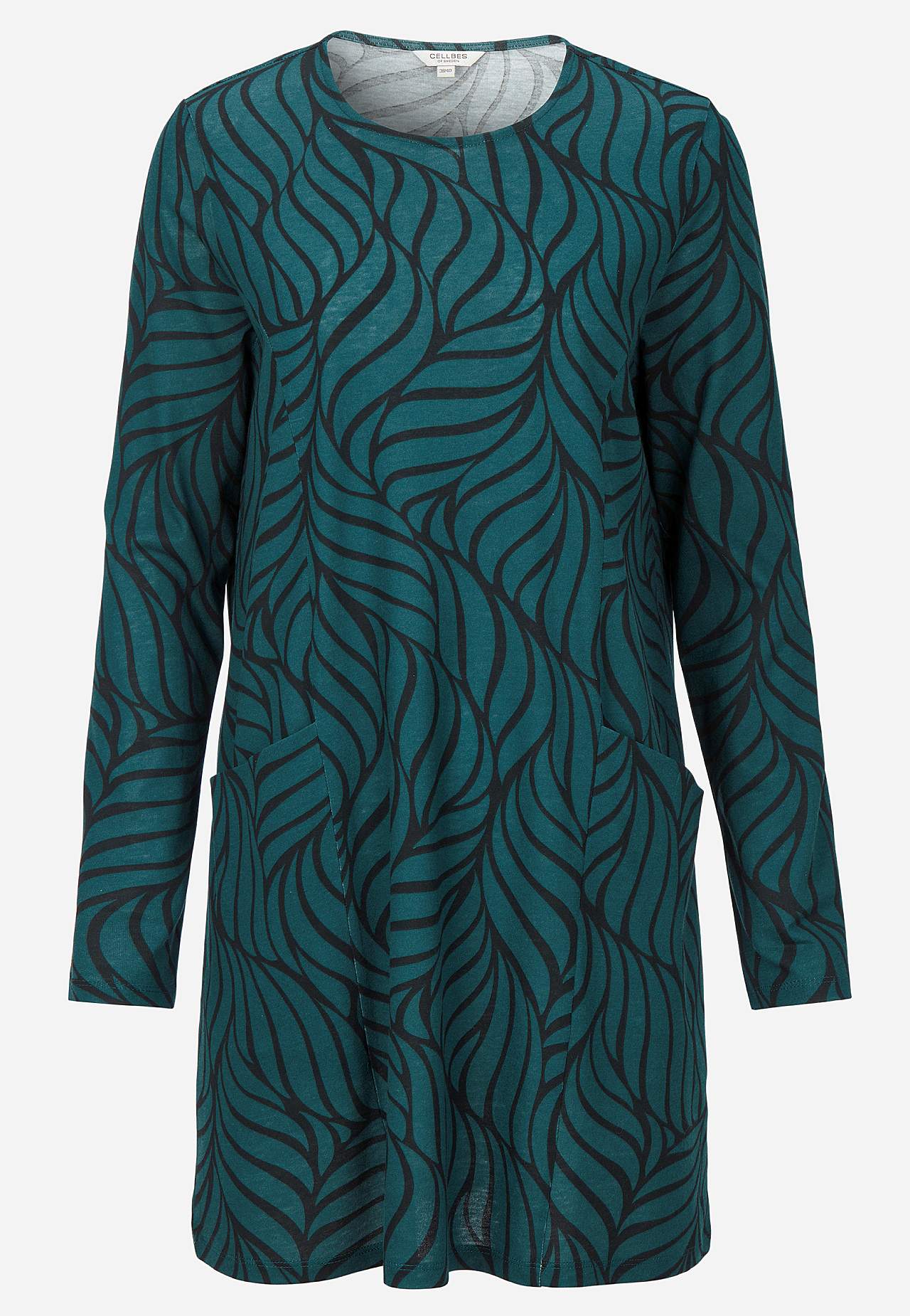 Tunika z dżerseju z kieszeniami