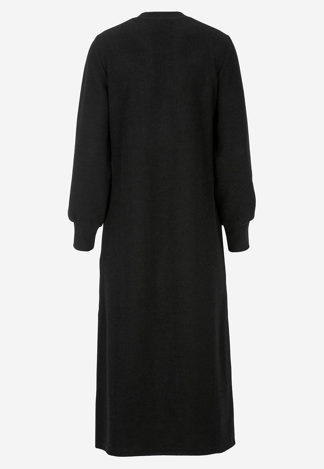 Super miękka sukienka z kieszeniami