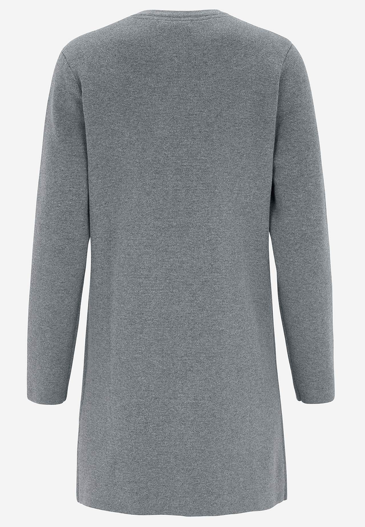 Rozpinany sweter ze zamkiem