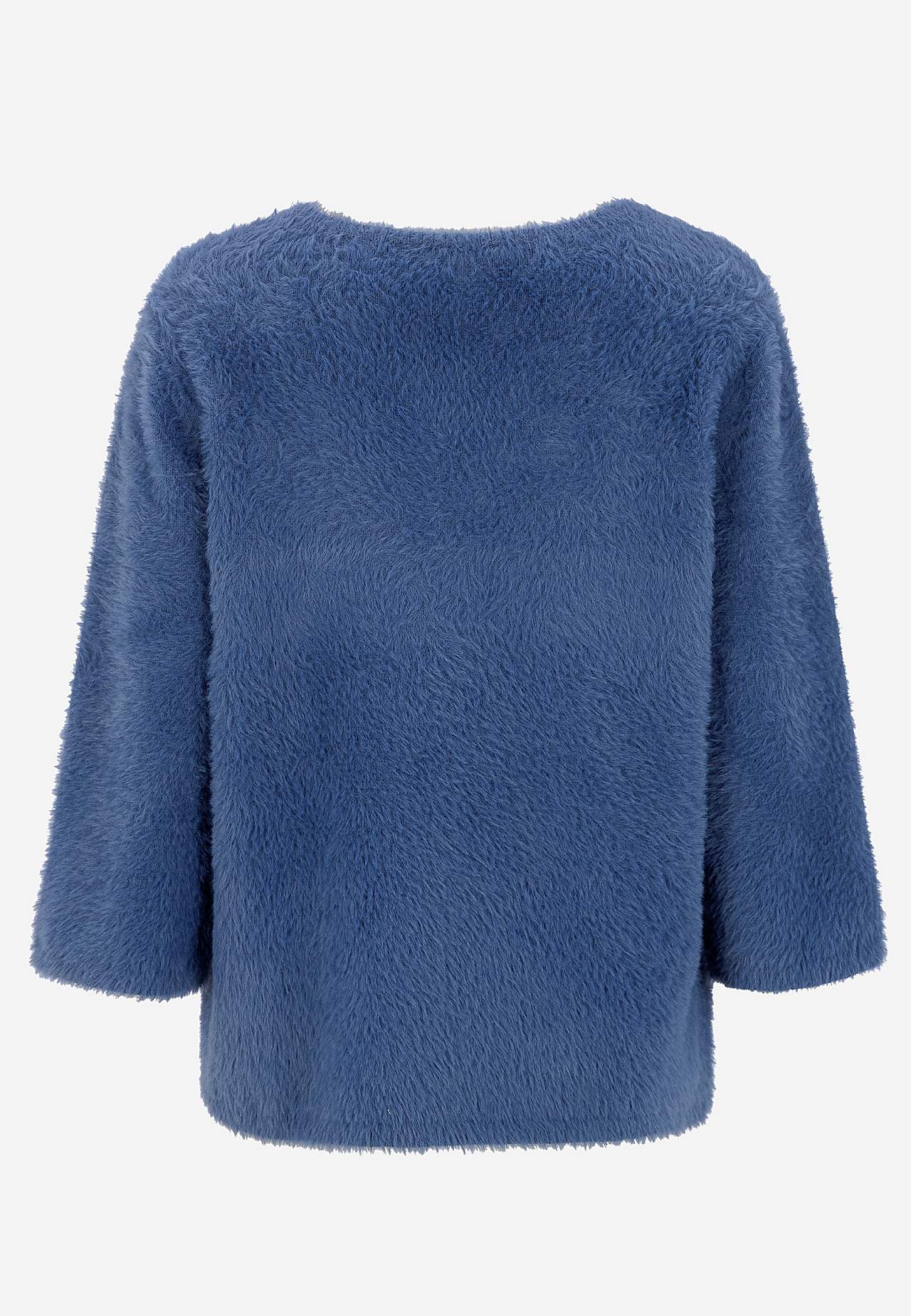 Dzianinowy sweter z rękawami 3/4
