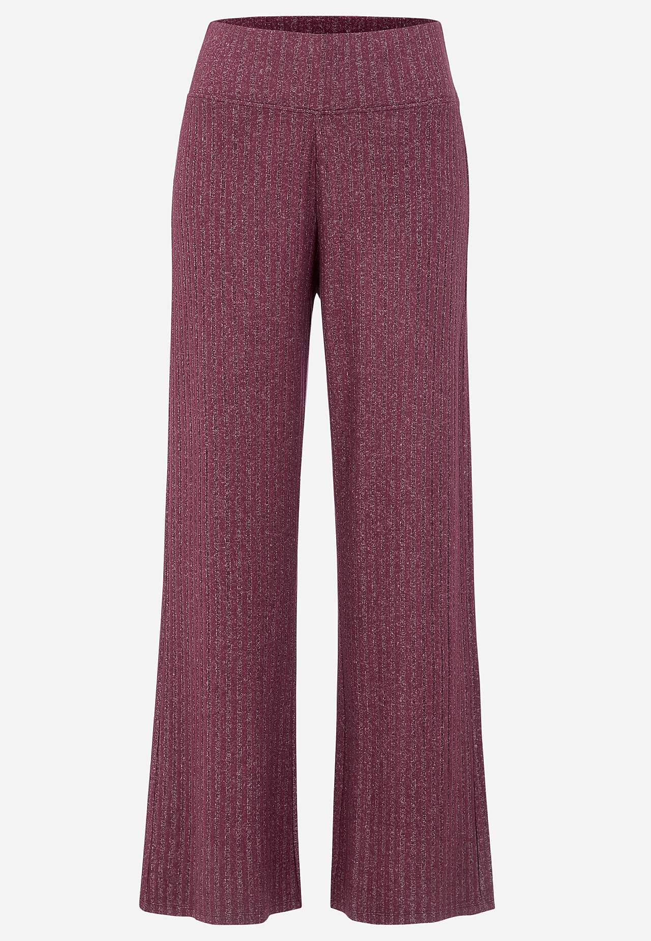 Miękkie spodnie z dżerseju