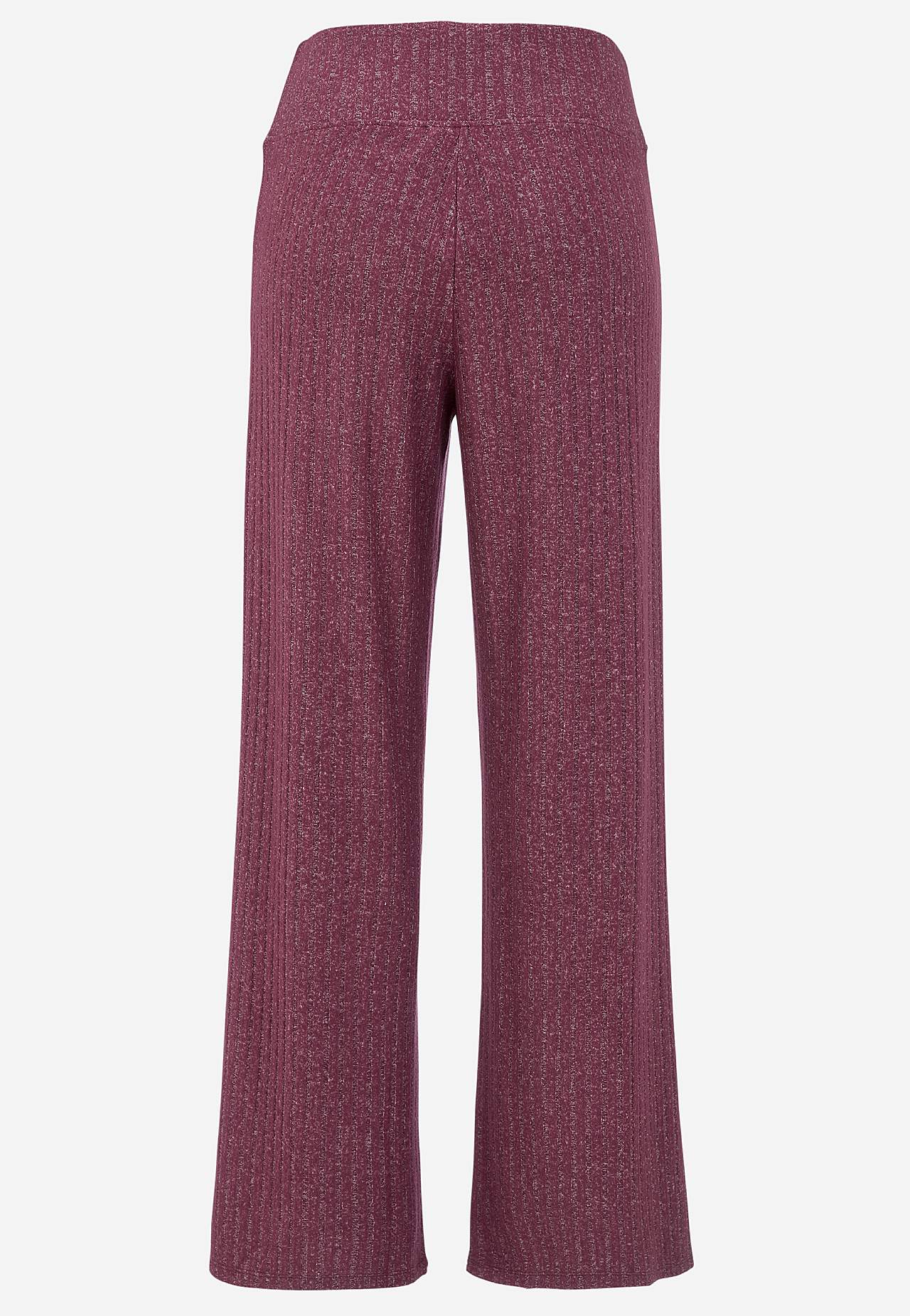 Miękkie spodnie z dżerseju