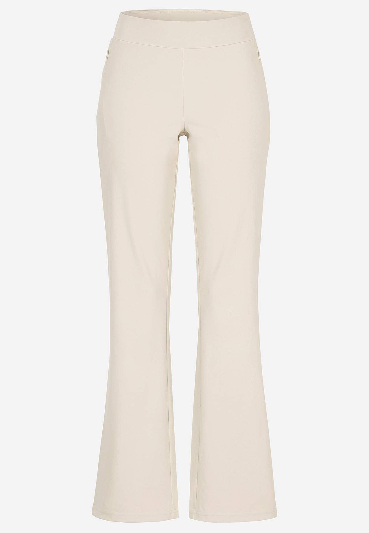 Wszechstronne spodnie z dżerseju bootcut Daria