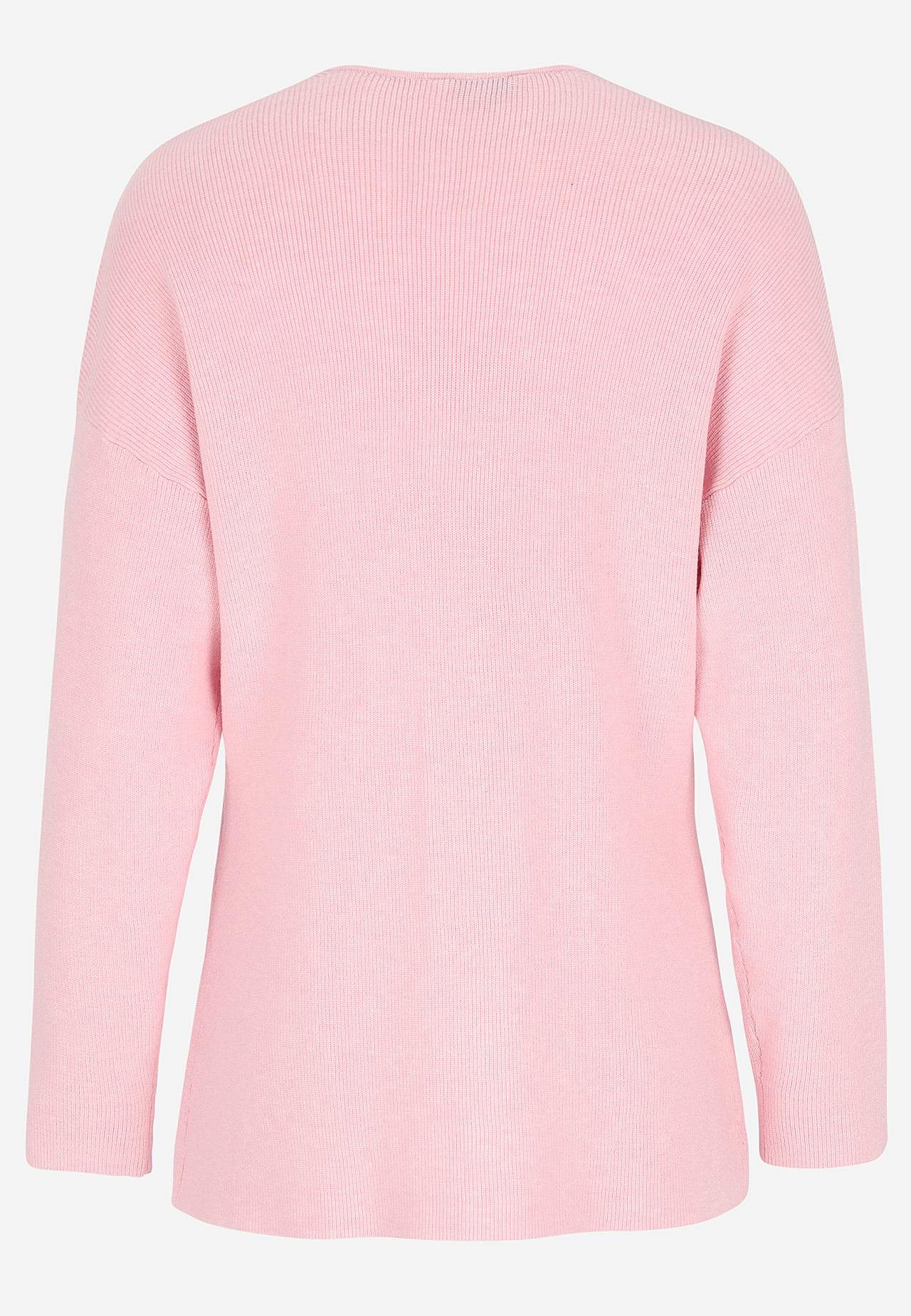 Rozpinany sweter cienko dziergany