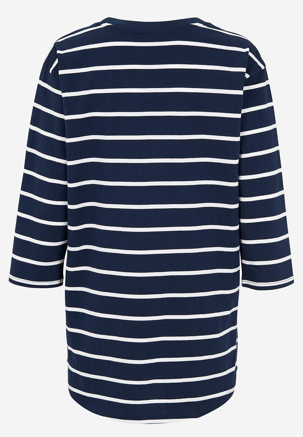 Tunika z dżerseju z bawełny organicznej z kieszeniami