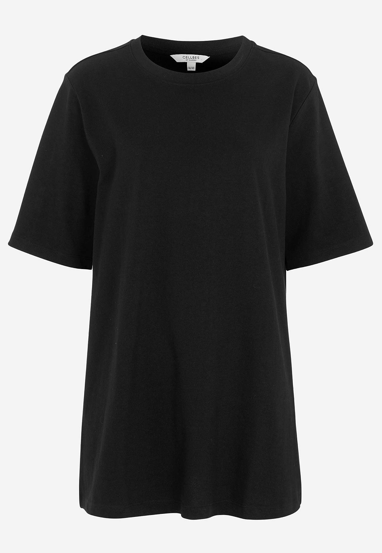 Tunika z dżerseju z trudnego dżerseju bawełnianego