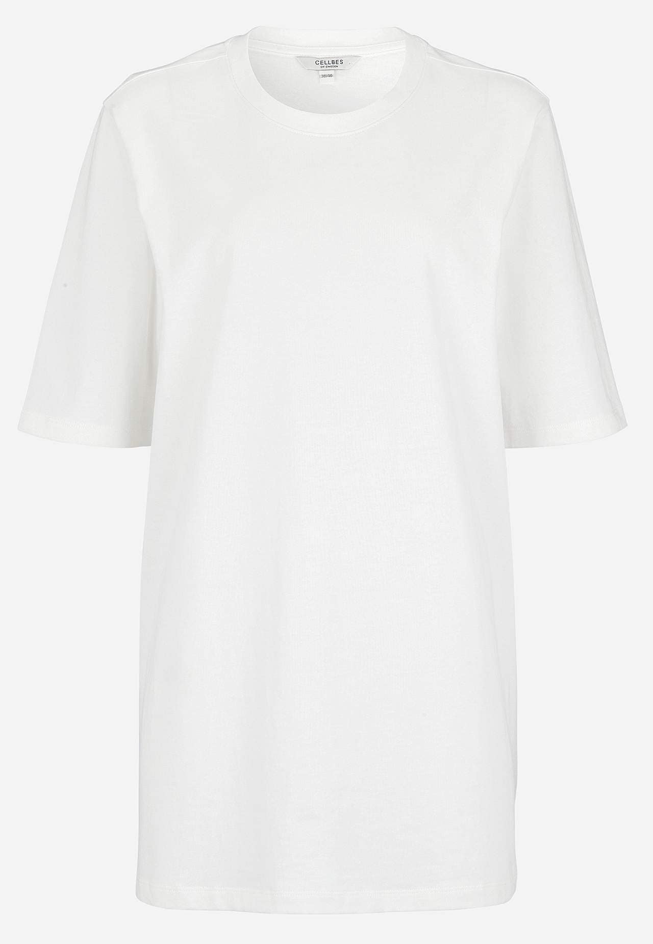 Tunika z dżerseju z trudnego dżerseju bawełnianego