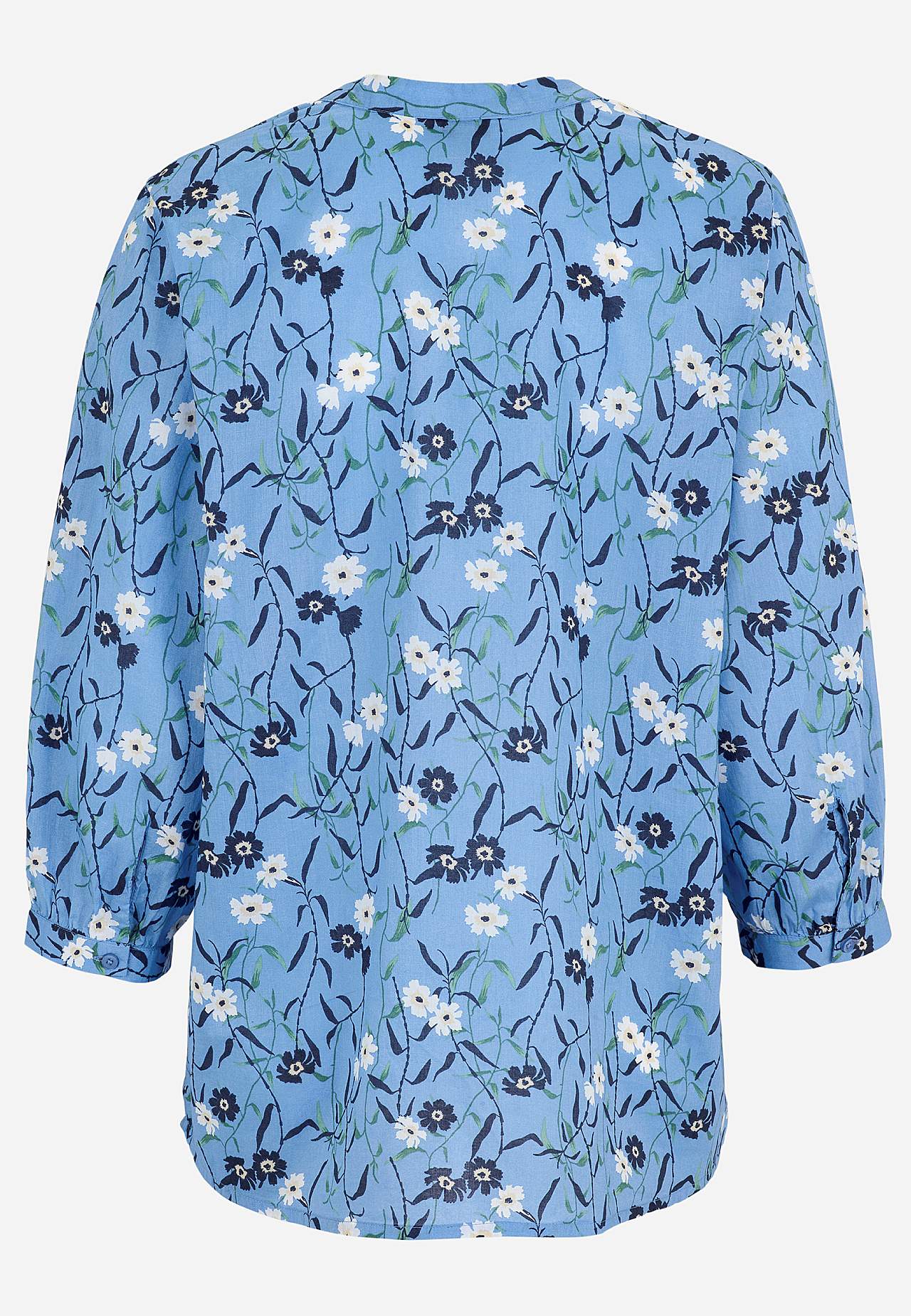 Tkana tunika w kwiaty