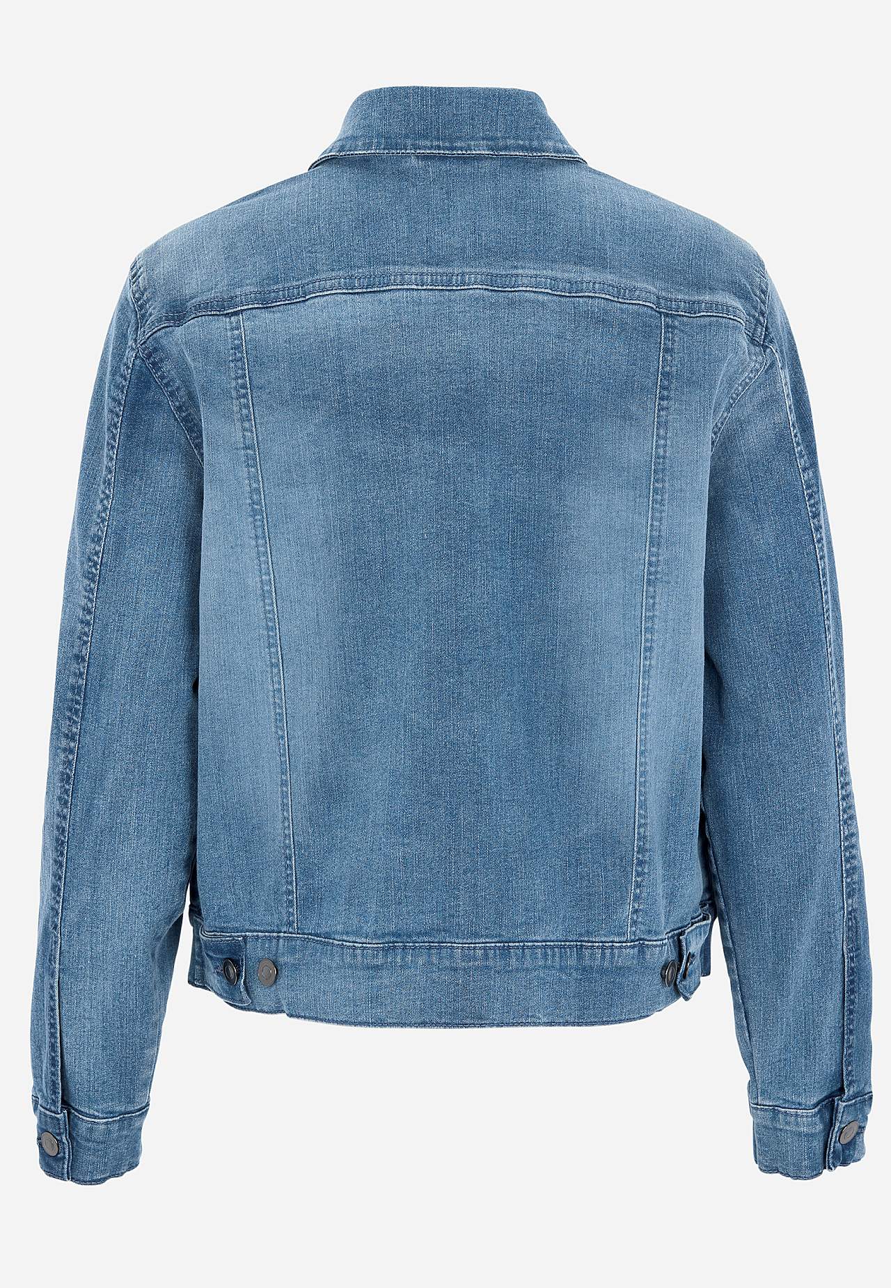 Elastyczna kurtka jeansowa