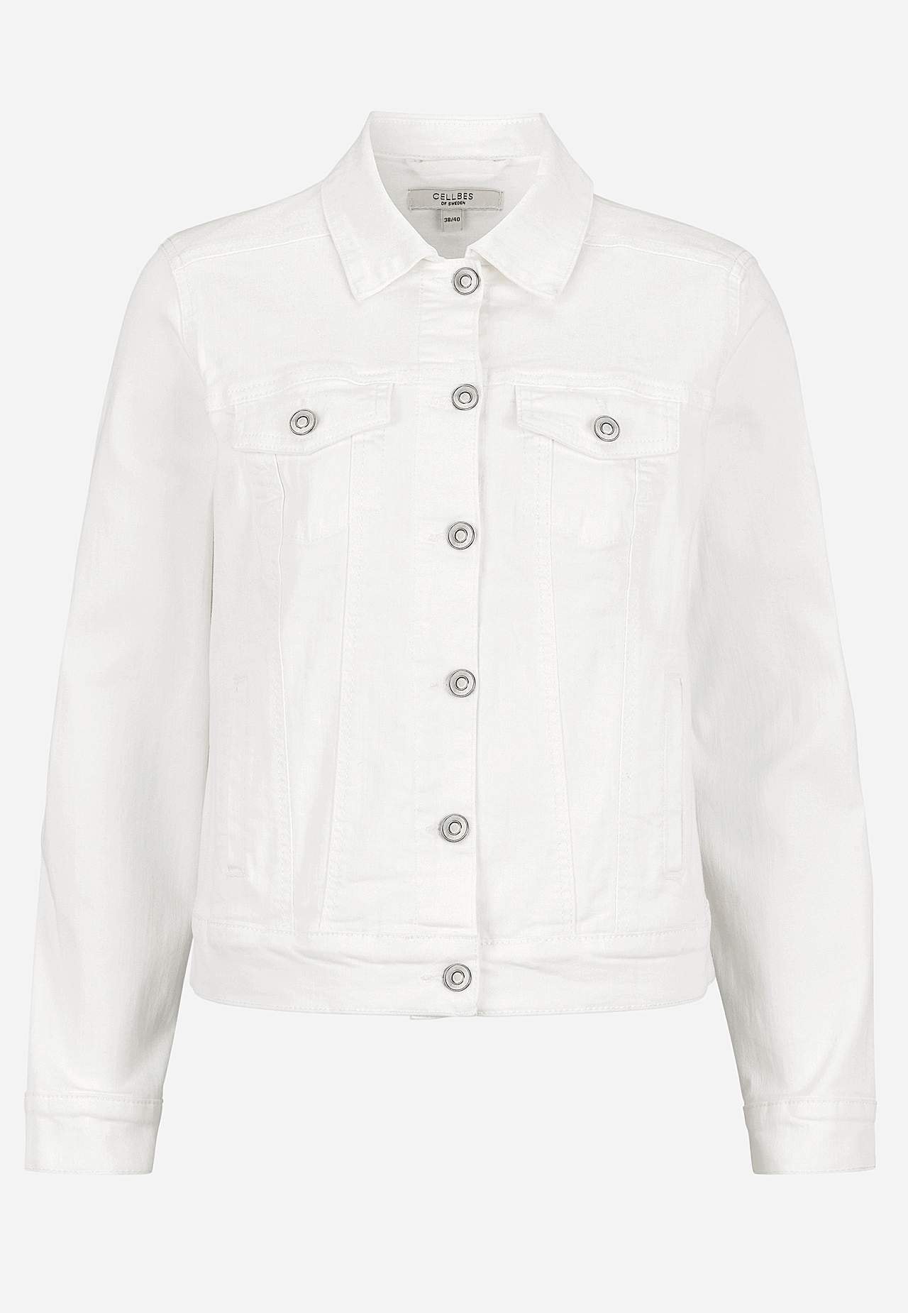 Elastyczna kurtka jeansowa